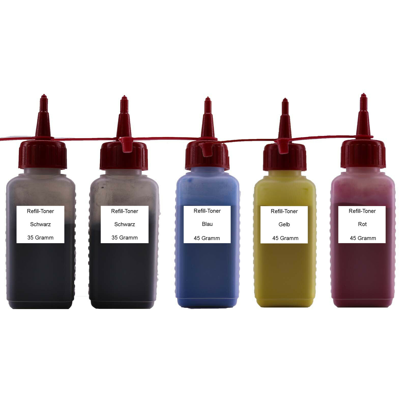 Refill Toner (BK/Y/C/M) für Samsung CLP-310/CLP-315/CLX-3175 310