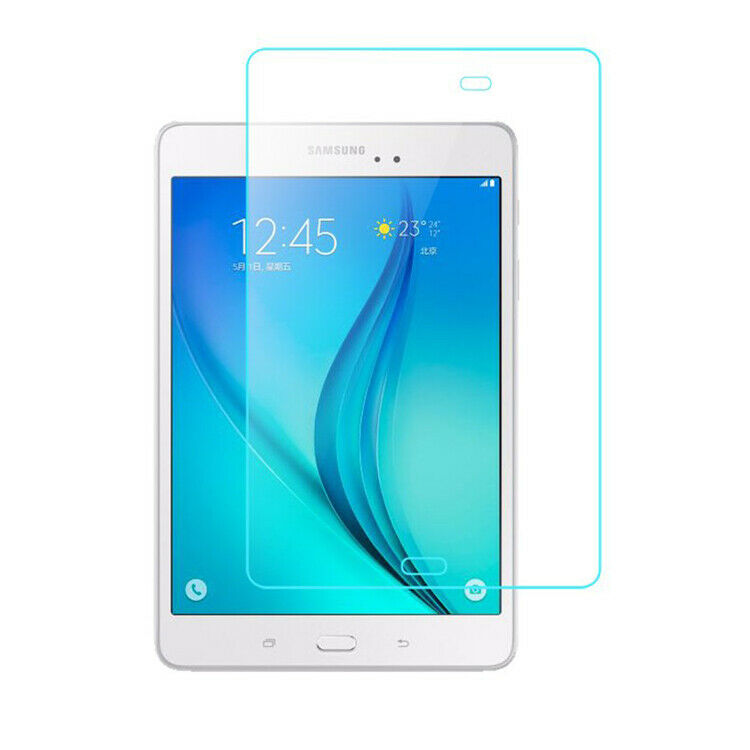 Hartglas Folie kompatibel mit Samsung Tablet Echtglasfolie 9H Hart Glas Echt Tab A 9.7 (T550)