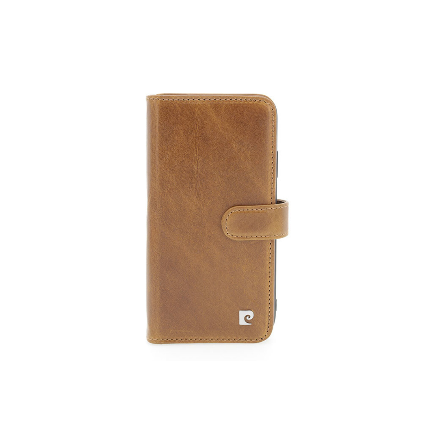 Pierre Cardin Pierre Cardin passend für Apple iPhone 11 Pro Max Book-Case hul Braun - Genuine Leather