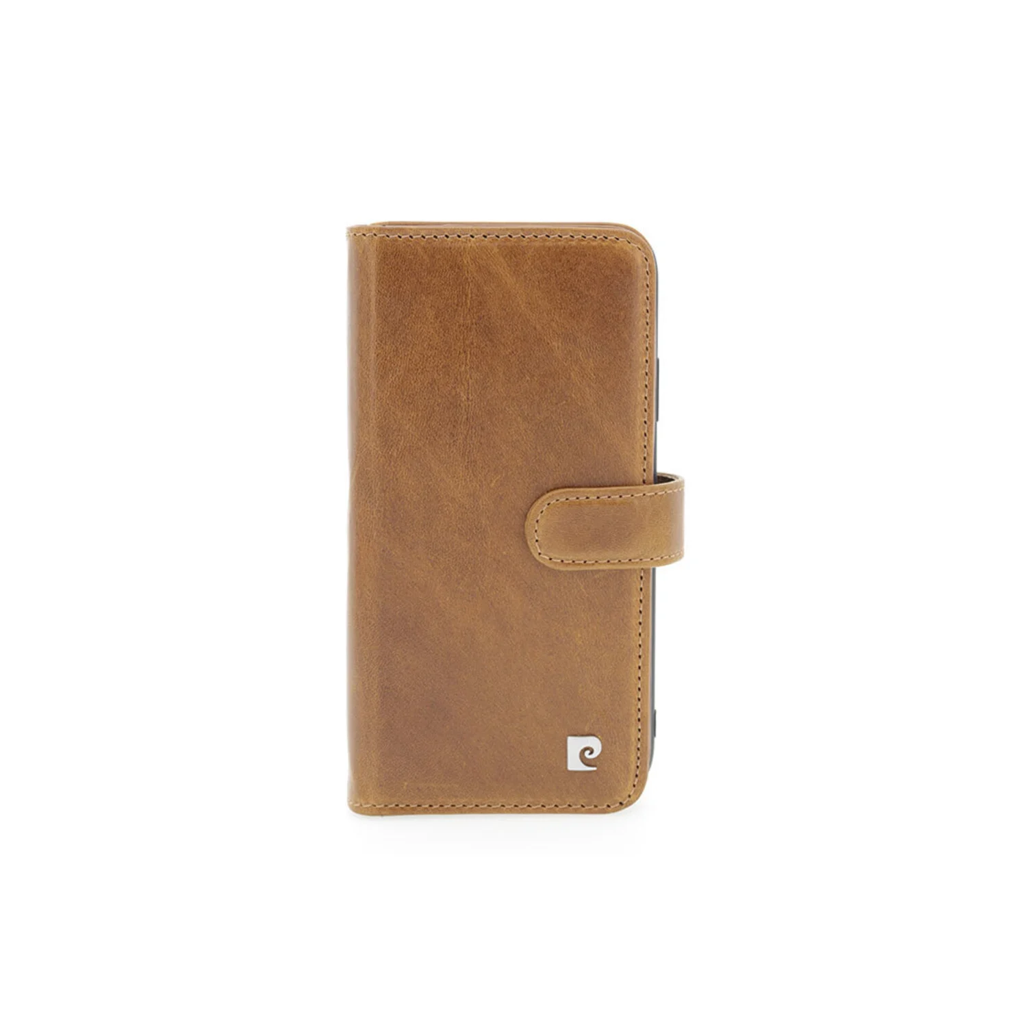 Pierre Cardin Pierre Cardin passend für Apple iPhone 11 Pro Max Book-Case hul Braun - Genuine Leather