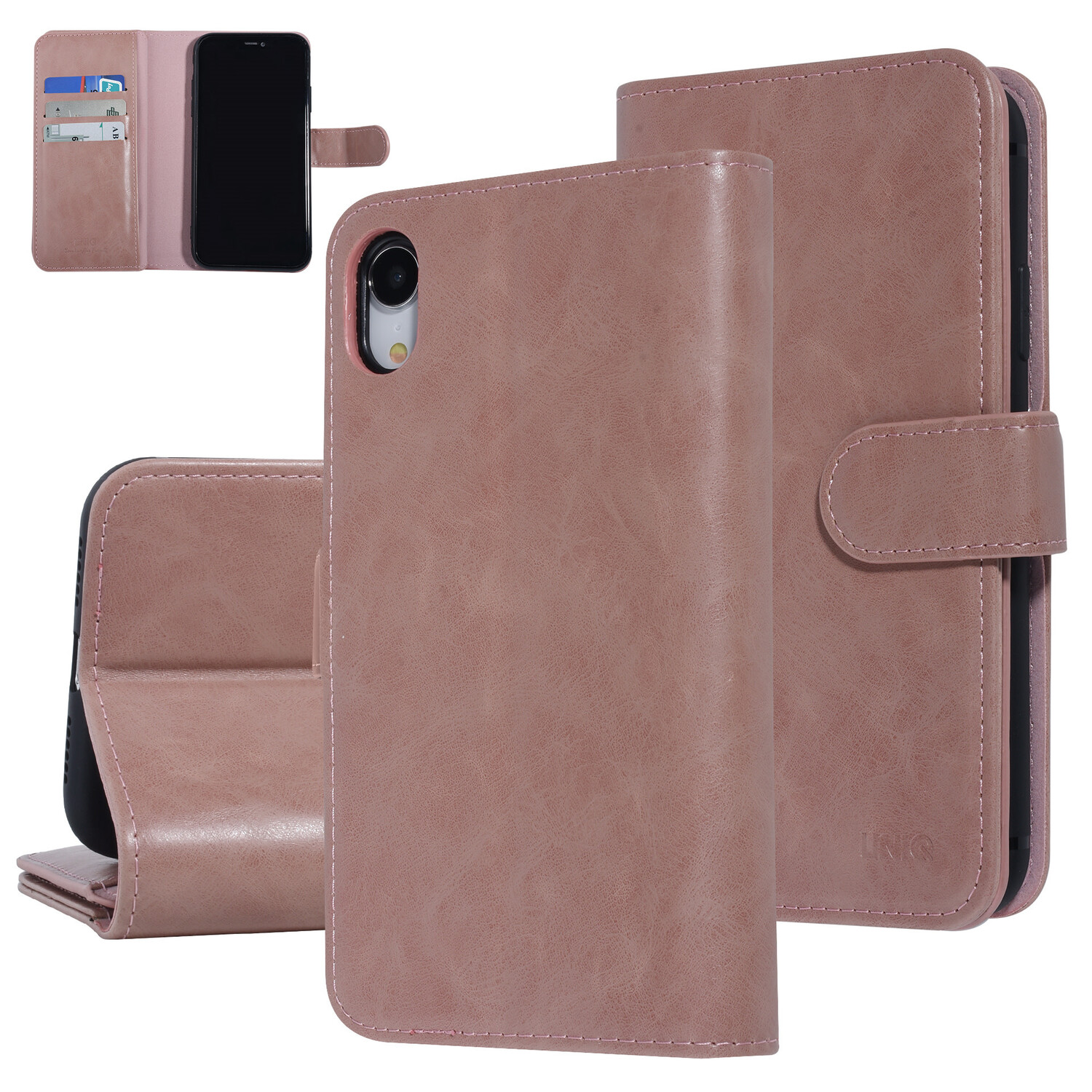 UNIQ Accessory UNIQ Accessory iPhone XR Pink Sanfte Berührung Book-Case hul