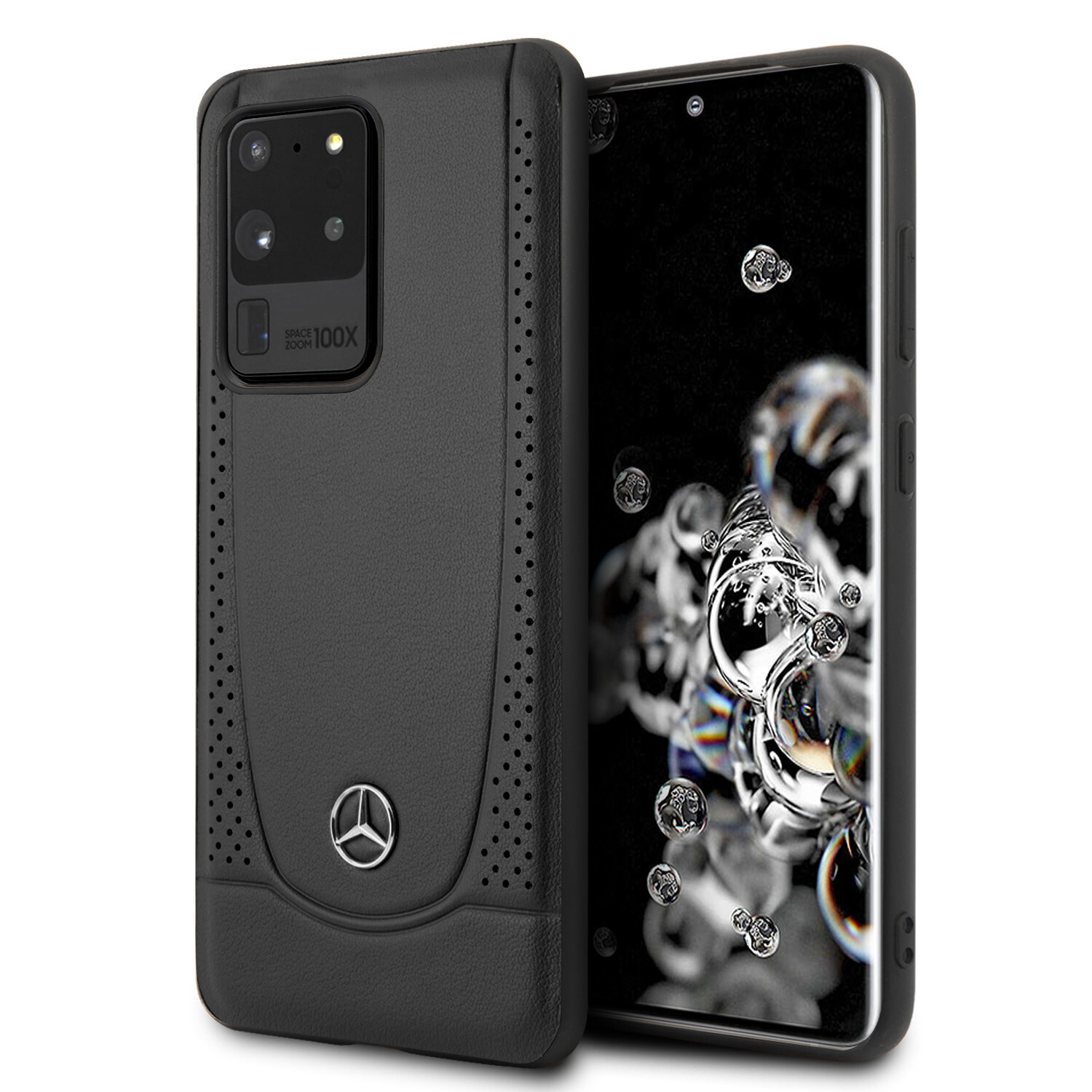 Mercedes-Benz Mercedes-Benz Galaxy S20 Ultra Schwarz Back-Cover hul - MEHCS69ARMBK