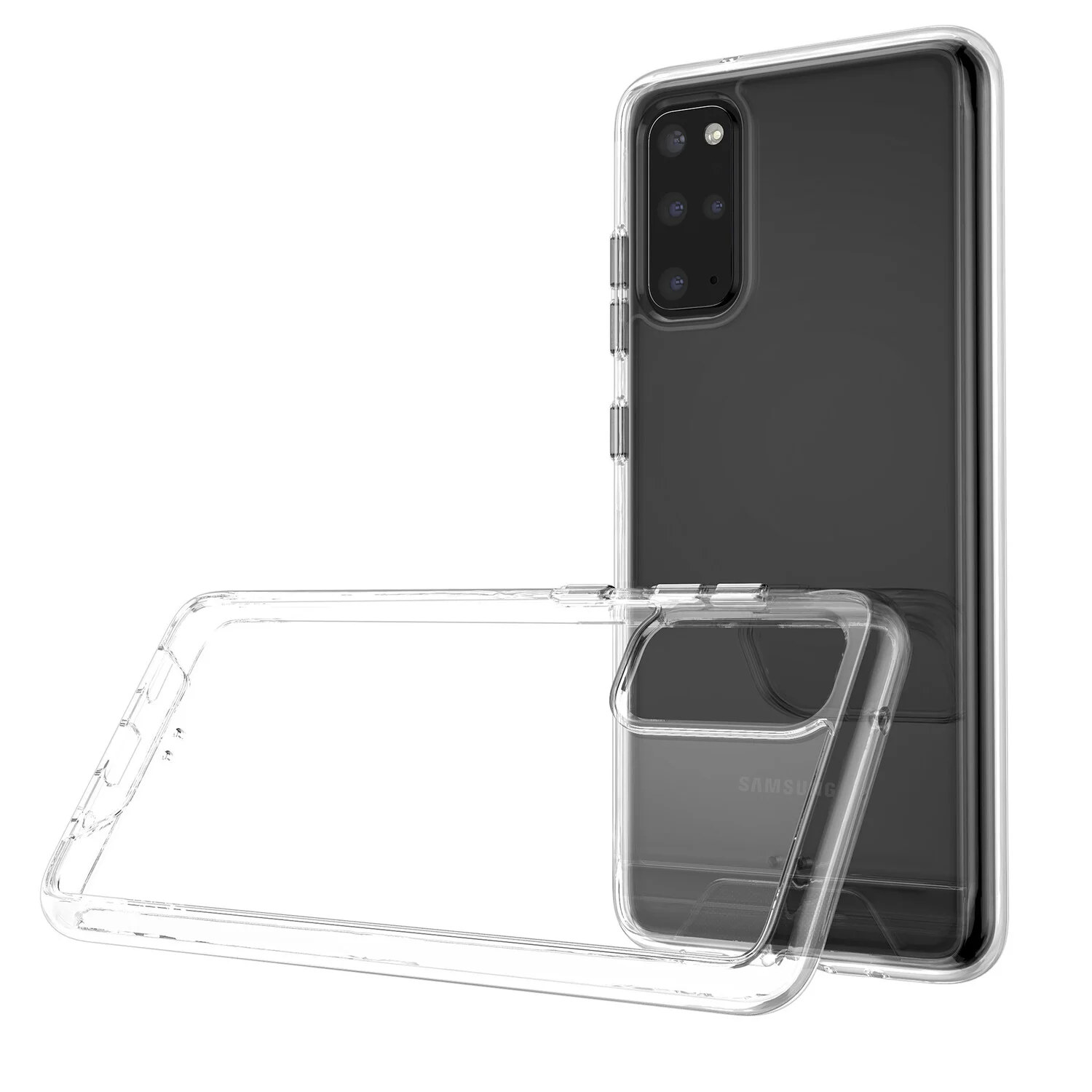 passend für Samsung Galaxy S20 Plus Transparent Back-Cover hul - Silikon