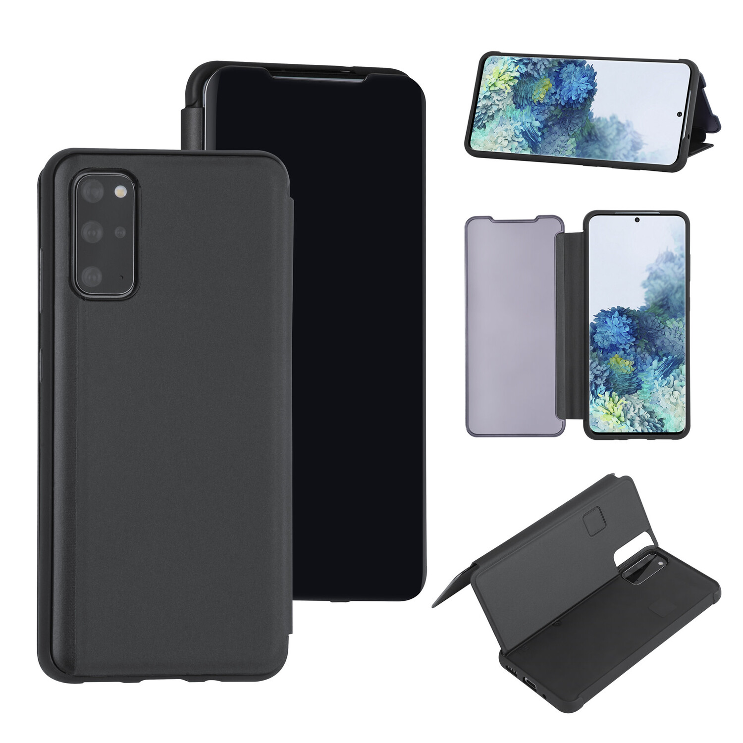 Uniq accessory passend für Samsung Galaxy S20 Plus Schwarz Book-Case hul - Hartplastik