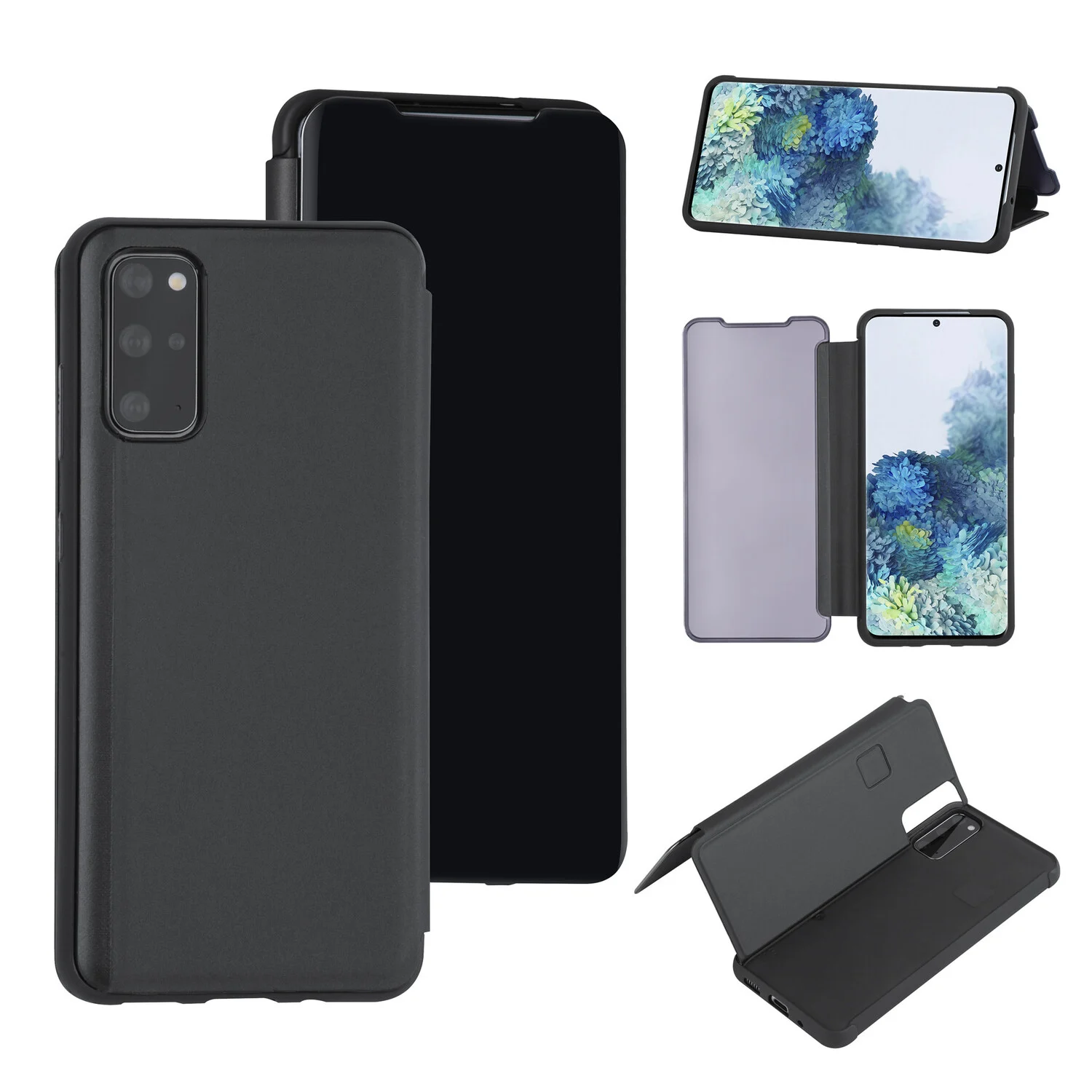 Uniq accessory passend für Samsung Galaxy S20 Plus Schwarz Book-Case hul - Hartplastik