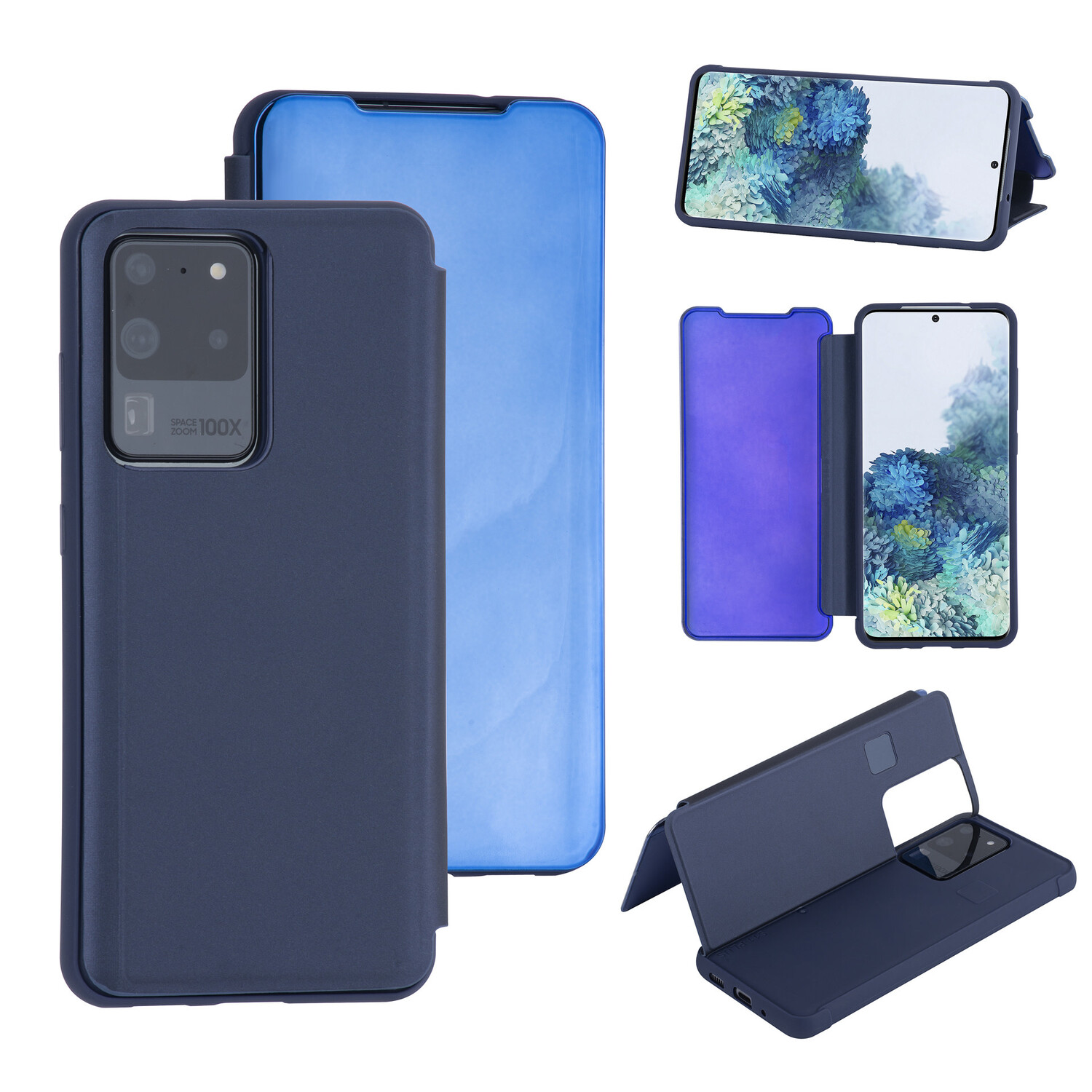 Uniq accessory passend für Samsung Galaxy S20 Ultra Tiefes Blau Book-Case hul - Hartplastik