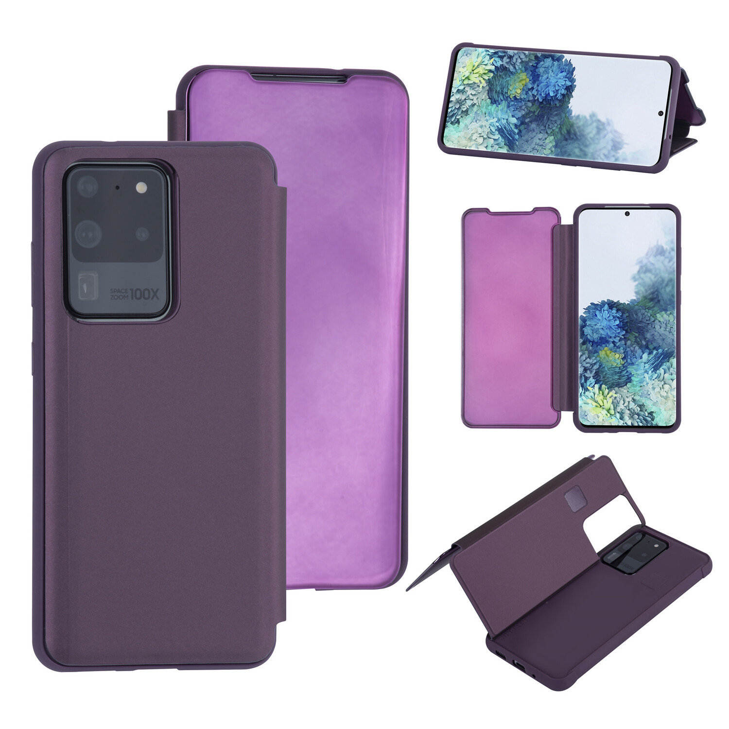 Uniq accessory passend für Samsung Galaxy S20 Ultra Lila Book-Case hul - Hartplastik