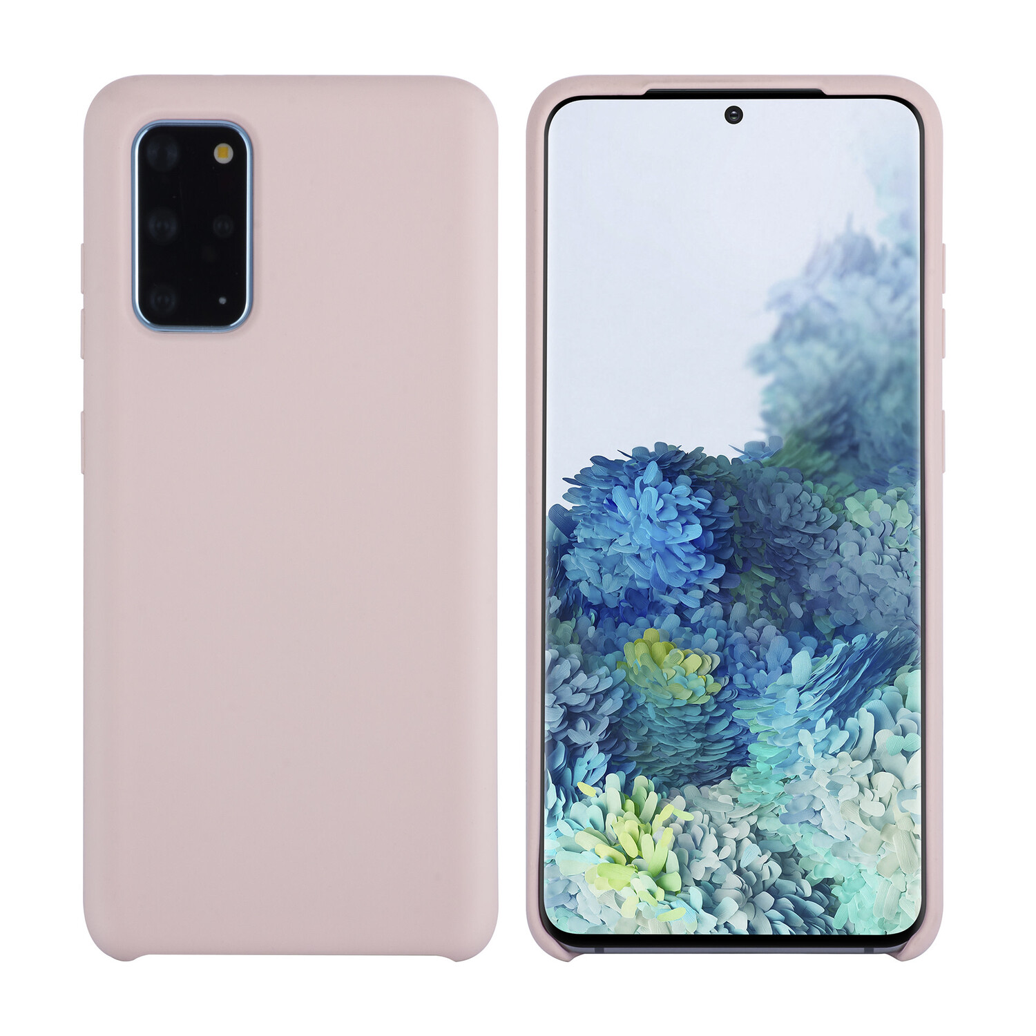 passend für Samsung Galaxy S20 Plus Sand Rosa Back-Cover hul - Silikon