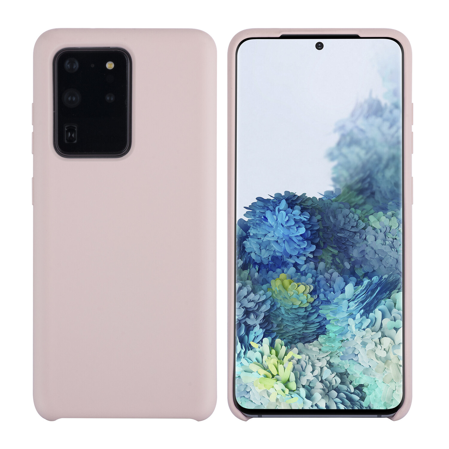 passend für Samsung Galaxy S20 Ultra Sand Rosa Back-Cover hul - Silikon