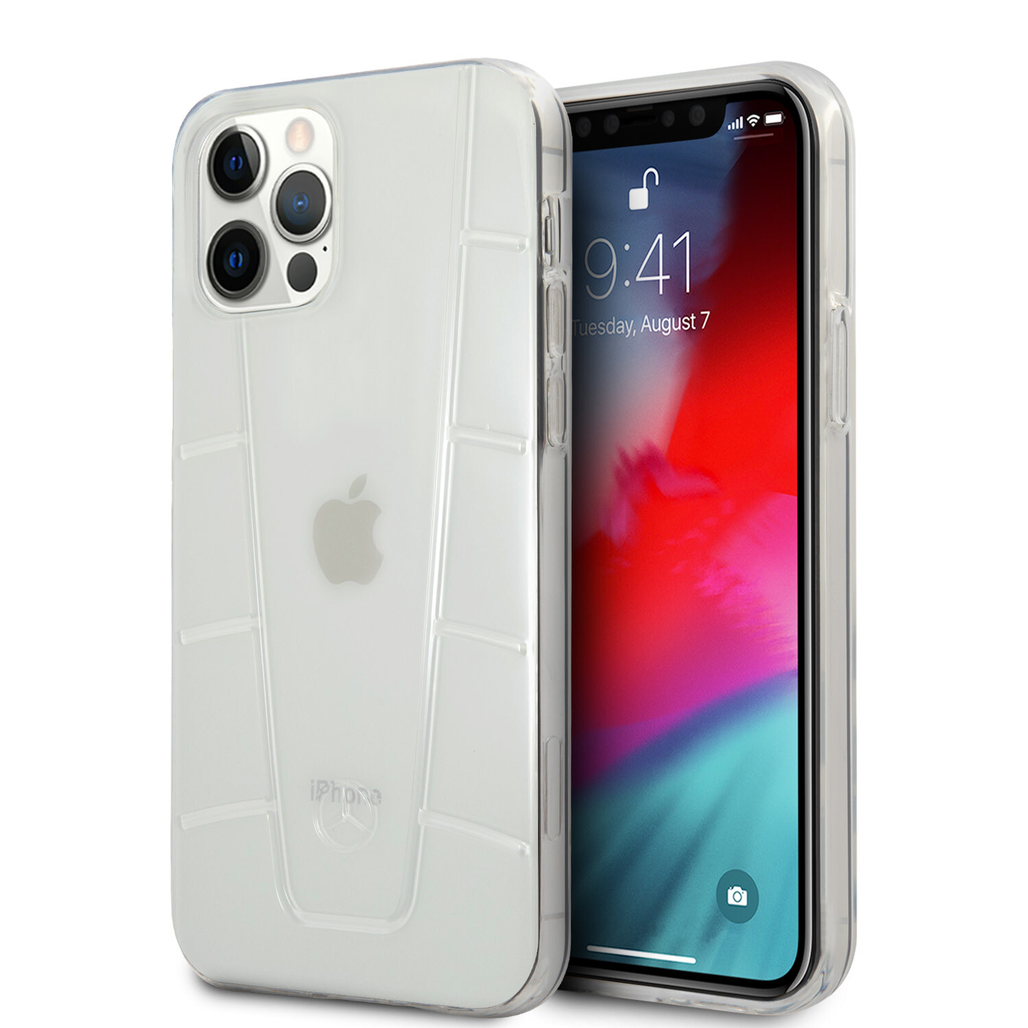 Mercedes-Benz Mercedes-Benz passend für Apple iPhone 12 Pro Max Transparent Back-Cover hul - Transparent