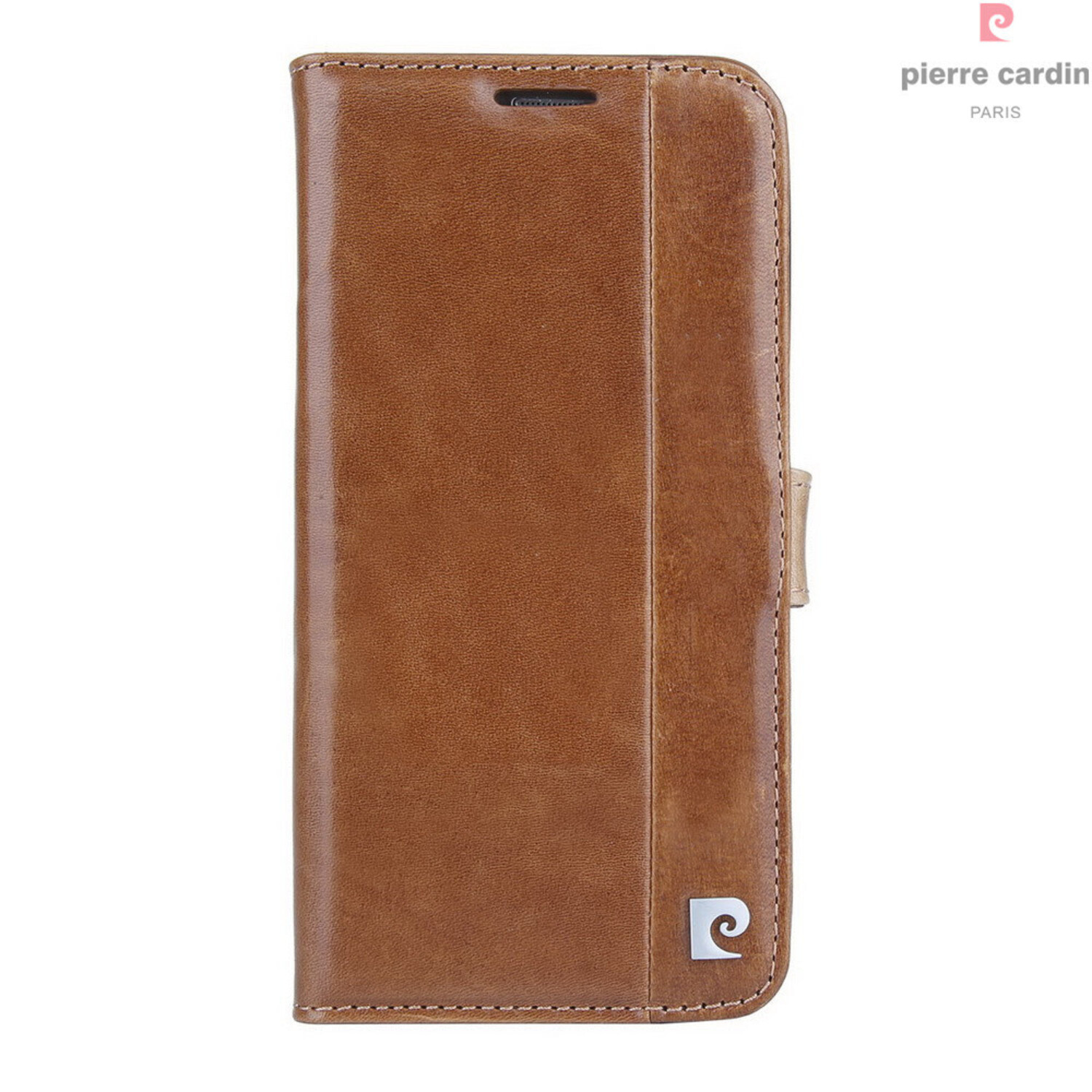 Pierre Cardin Pierre Cardin passend für Samsung Galaxy S20 Plus braun Book-Case hul - Echtleder