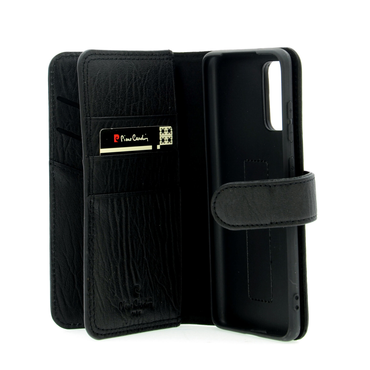 Pierre Cardin Pierre Cardin passend für Samsung Galaxy S20 schwarz Book-Case hul - Echtleder