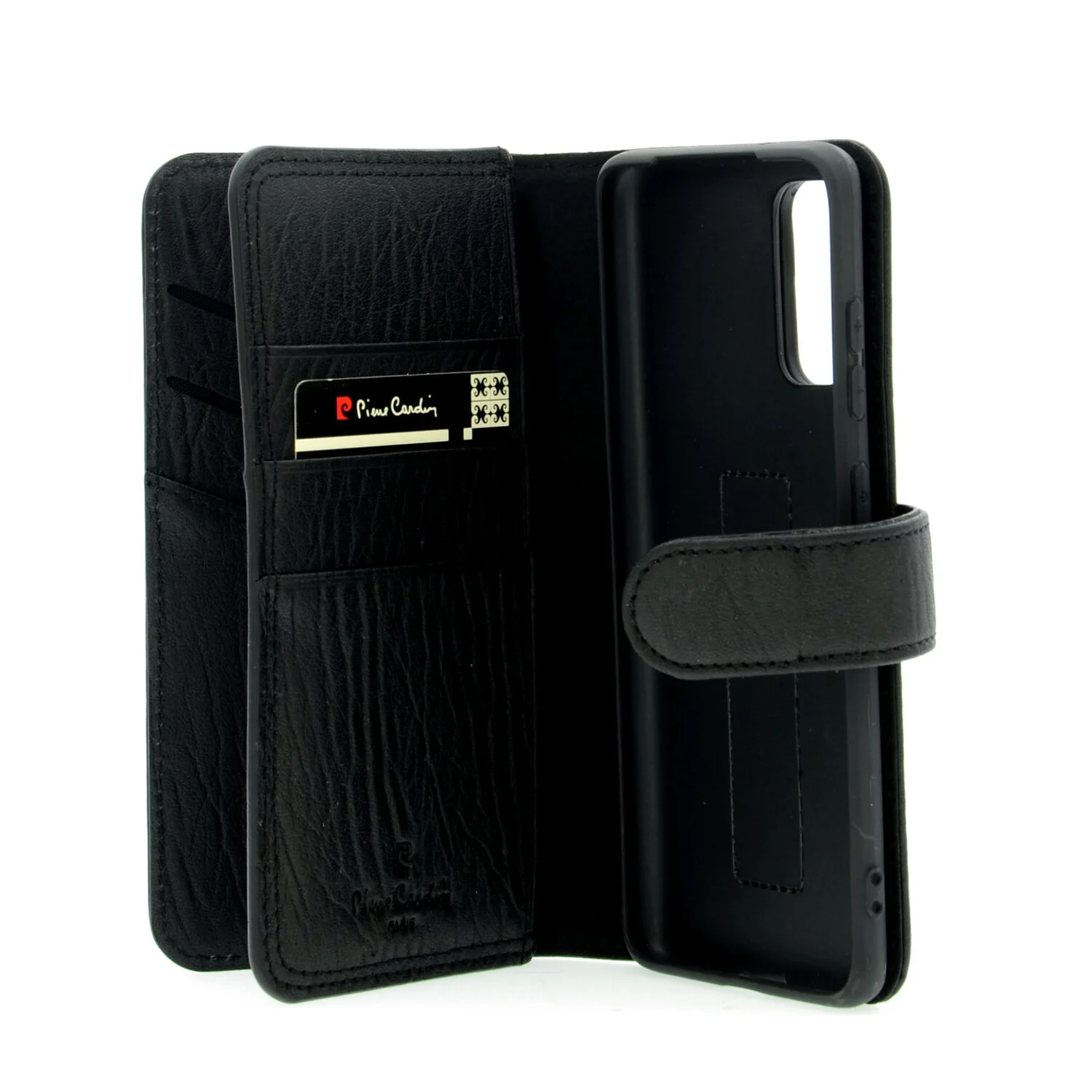 Pierre Cardin Pierre Cardin passend für Samsung Galaxy S20 schwarz Book-Case hul - Echtleder