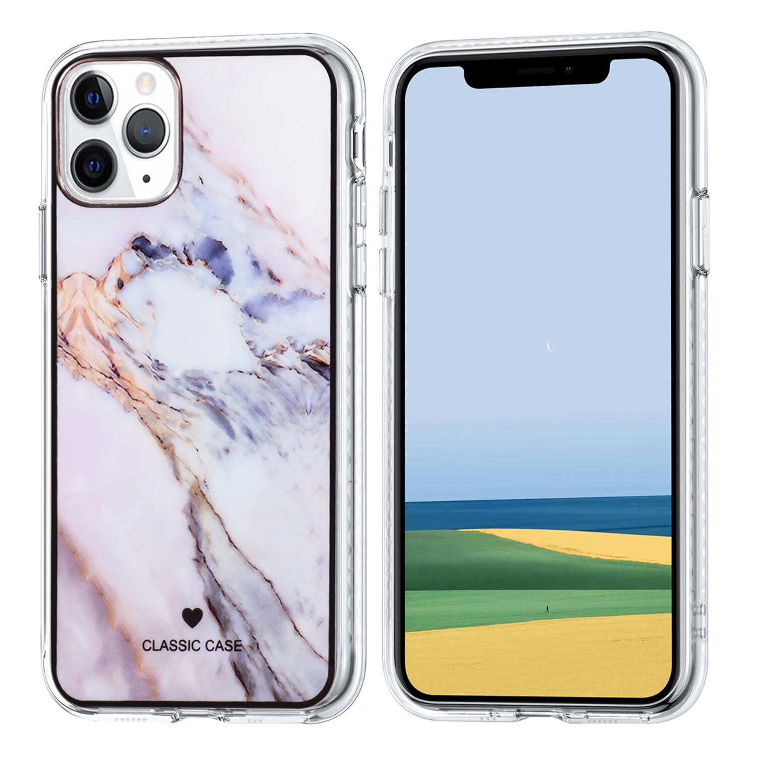 UNIQ Accessory Classic Case passend für Apple iPhone 11 Pro Gradient Back-Cover hul - Gradient Gold