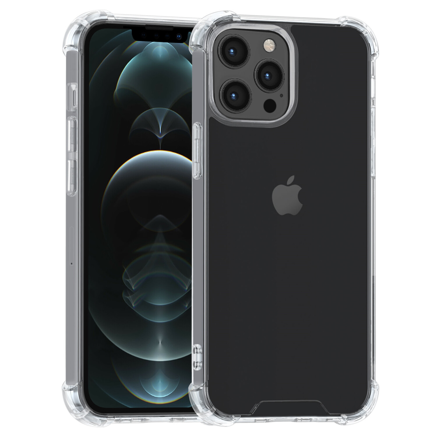 iPhone 13 Pro Silikonhülle - Transparent - Antishock