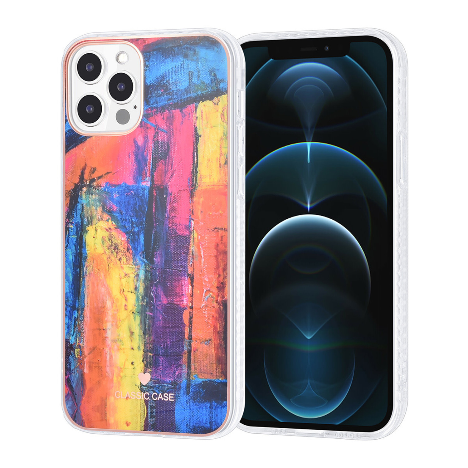 UNIQ Accessory UNIQ Classic Case iPhone 12 - 12 Pro - Silikonhülle TPU - Graffiti Art