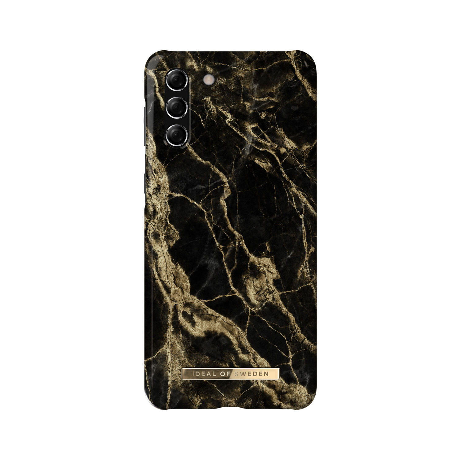iDeal of Sweden iDeal of Sweden Galaxy S21 Plus Hülle - Golden Smoke Marble
