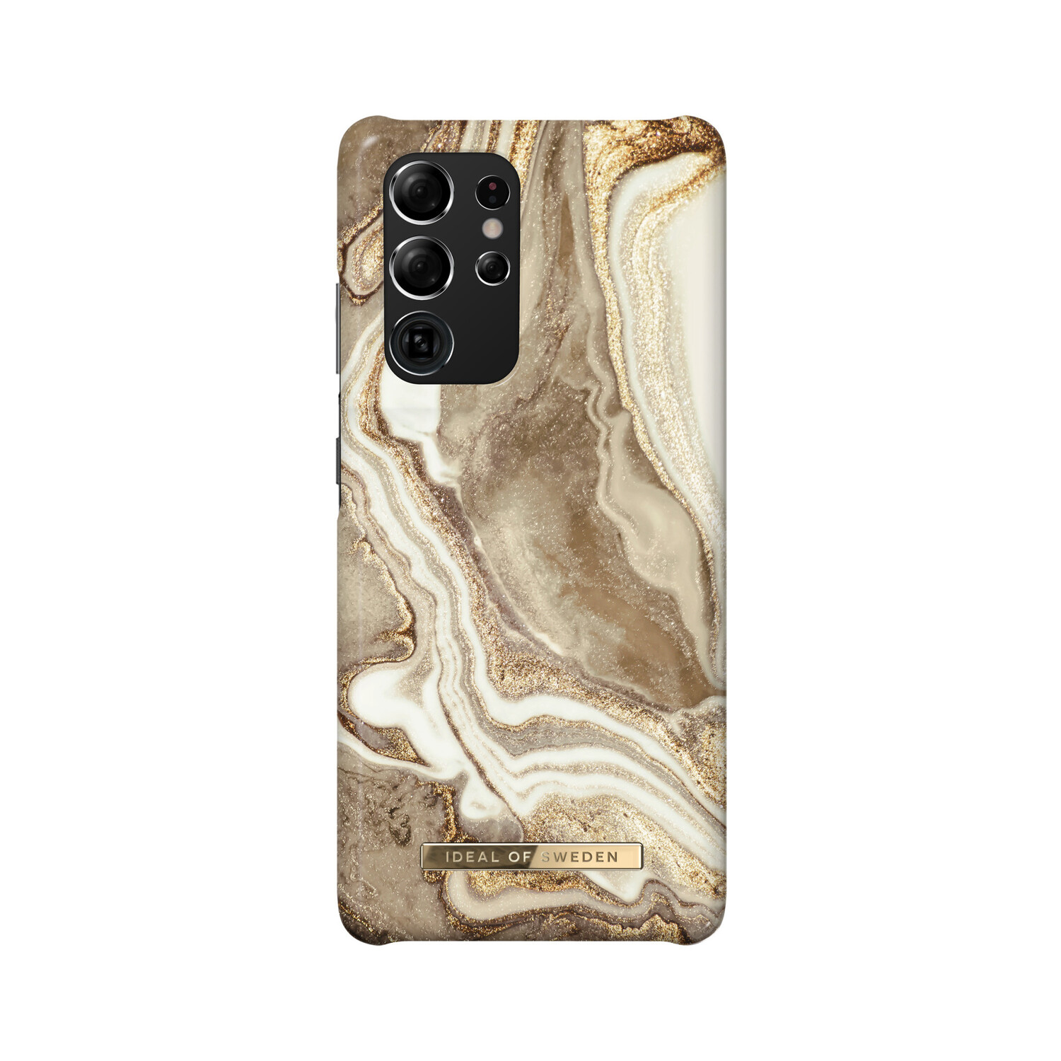 iDeal of Sweden iDeal of Sweden Galaxy S21 Ultra Hülle - Golden Sand Marble