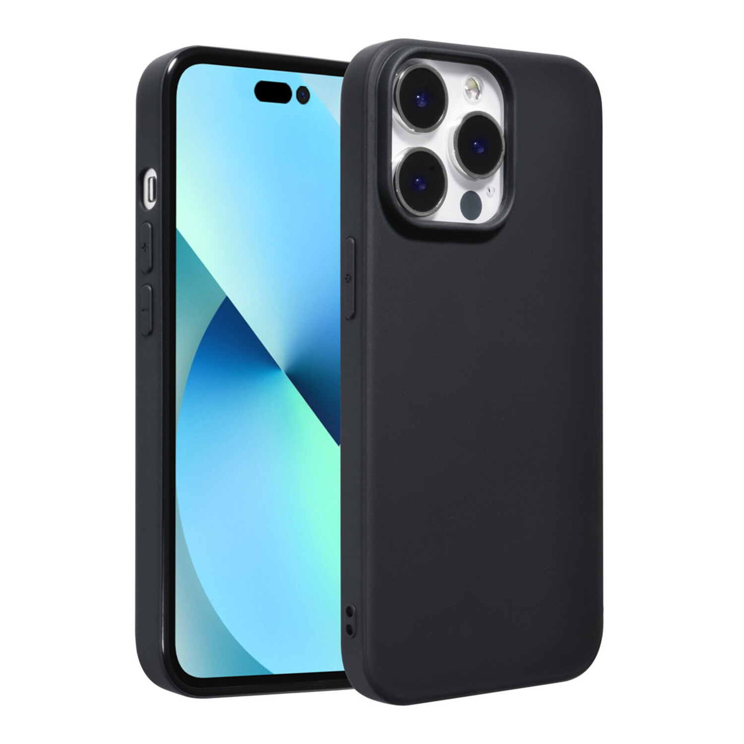 UNIQ Accessory UNIQ Accessory iPhone 14 Pro Silikonhülle - Schwarz