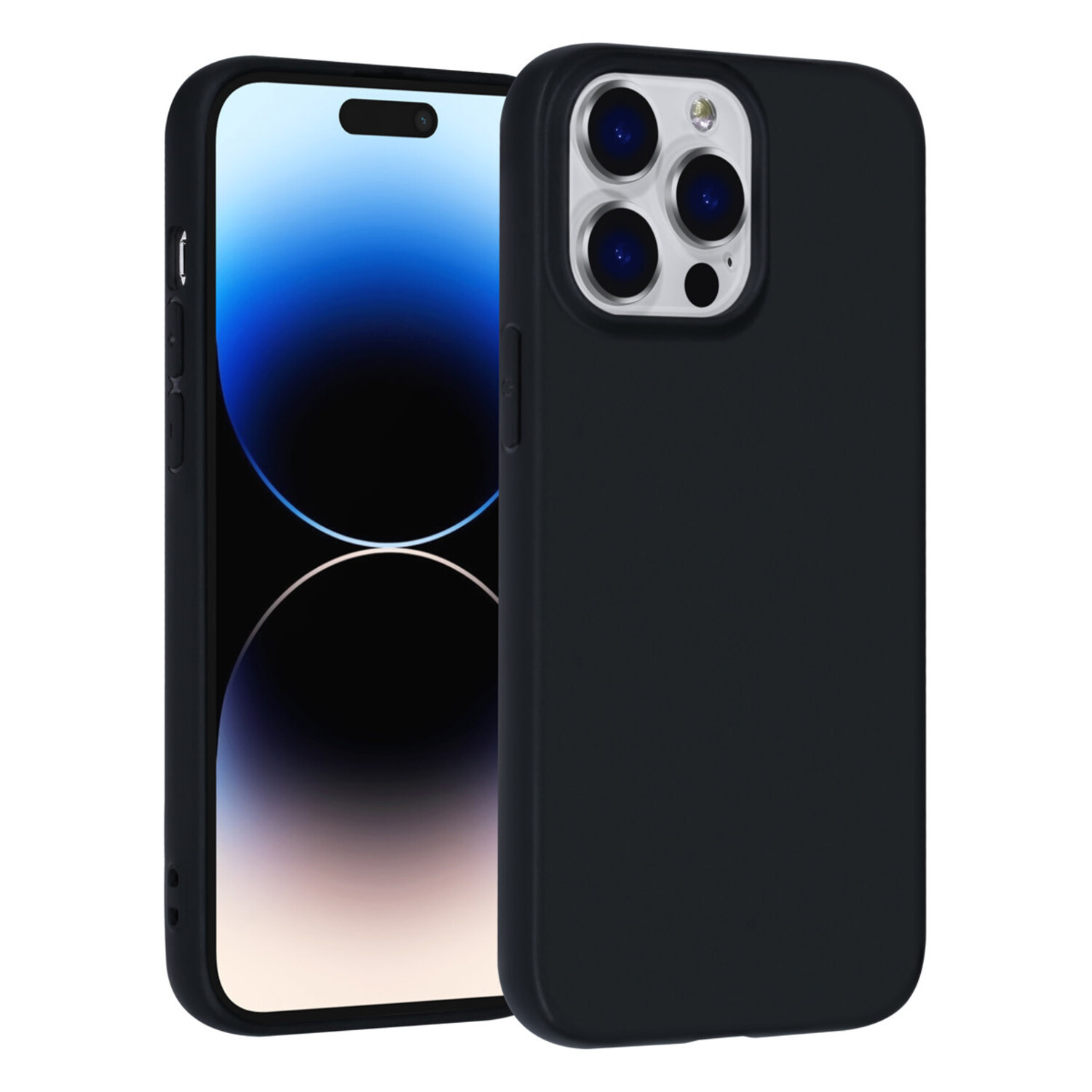 UNIQ Accessory UNIQ Accessory iPhone 14 Pro Max Silikonhülle - Schwarz