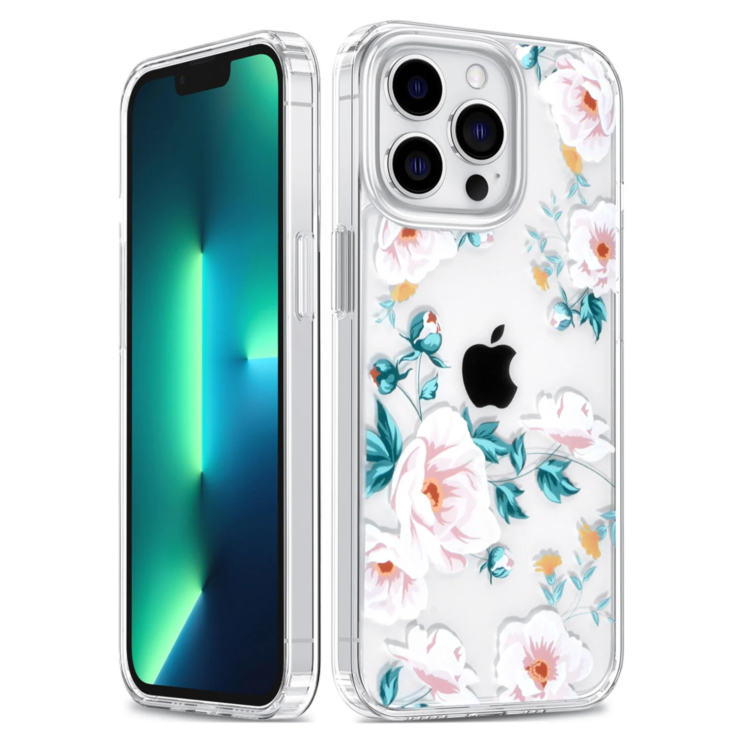UNIQ Accessory UNIQ Accessory iPhone 13 Pro Case - Transparent - Floral Print 2