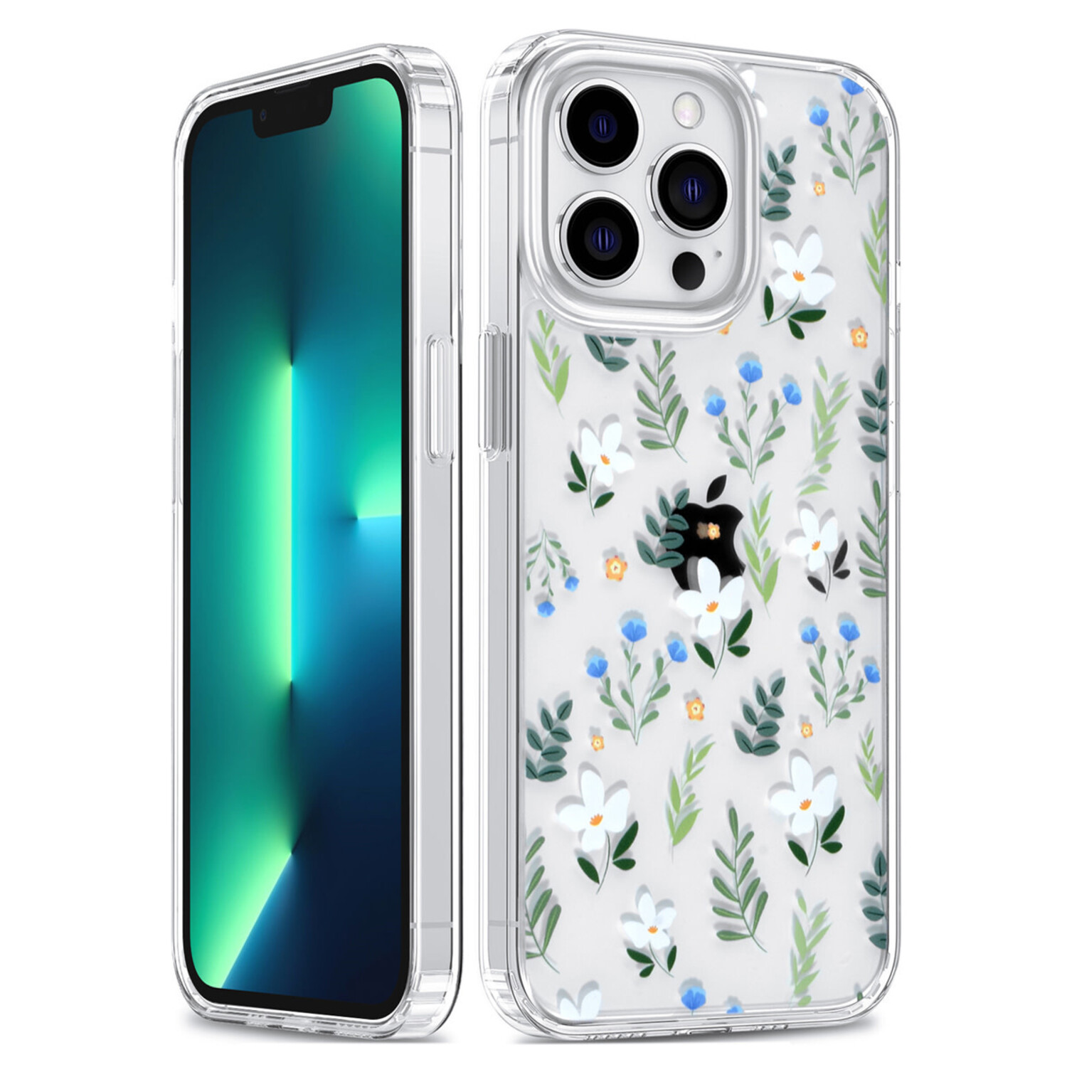 UNIQ Accessory UNIQ Accessory iPhone 13 Pro Case - Transparent - Floral Print 3