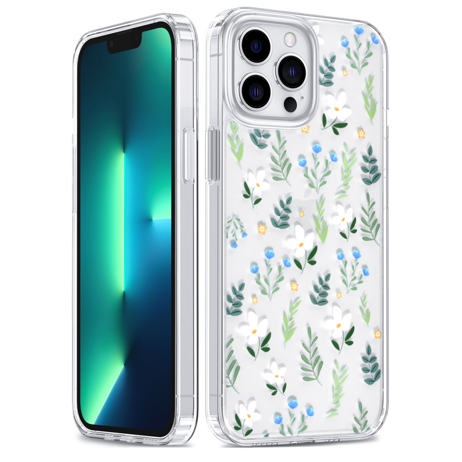 UNIQ Accessory UNIQ Accessory iPhone 13 Pro Max Case - Transparent - Floral Print 3