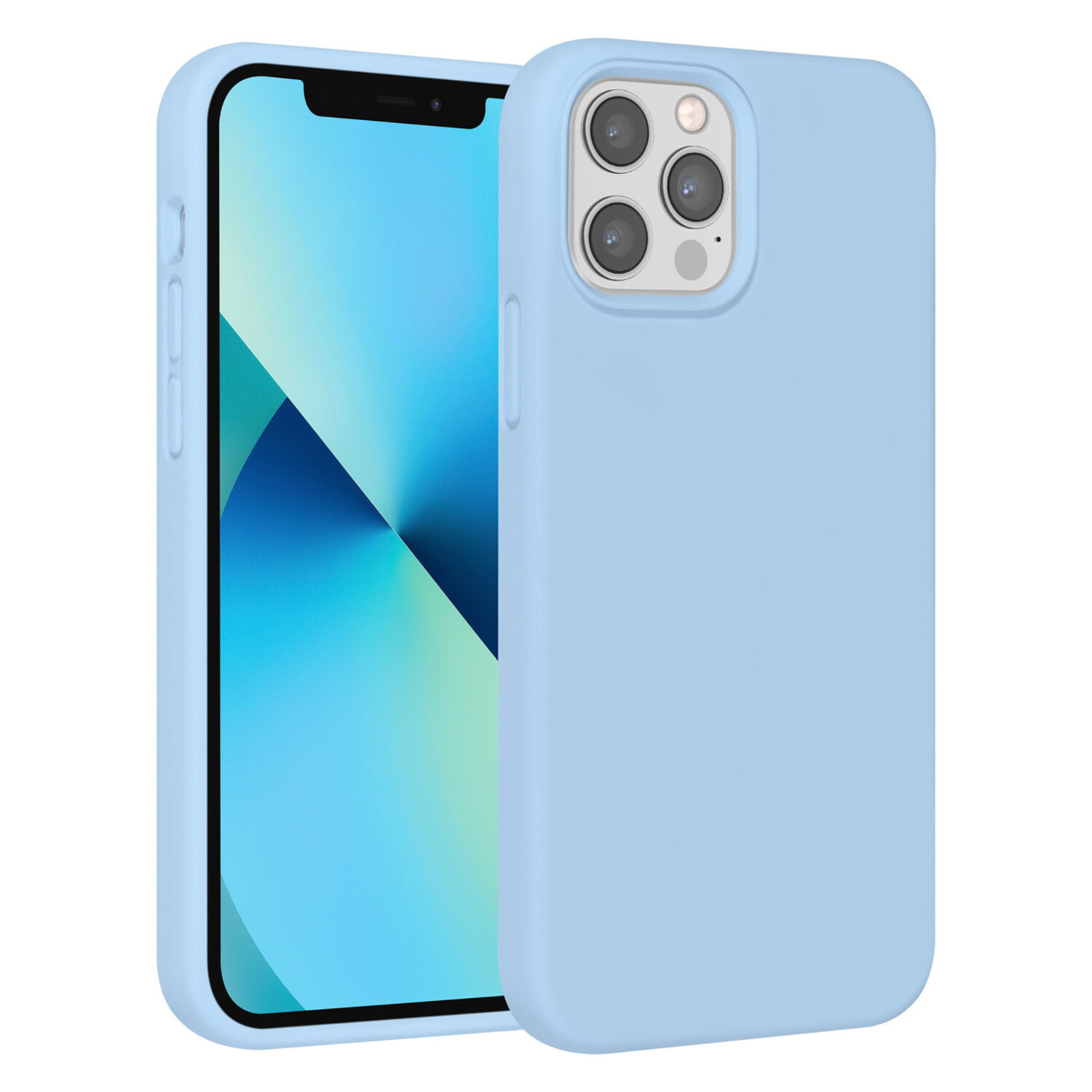UNIQ Accessory UNIQ Accessory iPhone 12 - 12 Pro Premium TPU Hülle - Hellblau