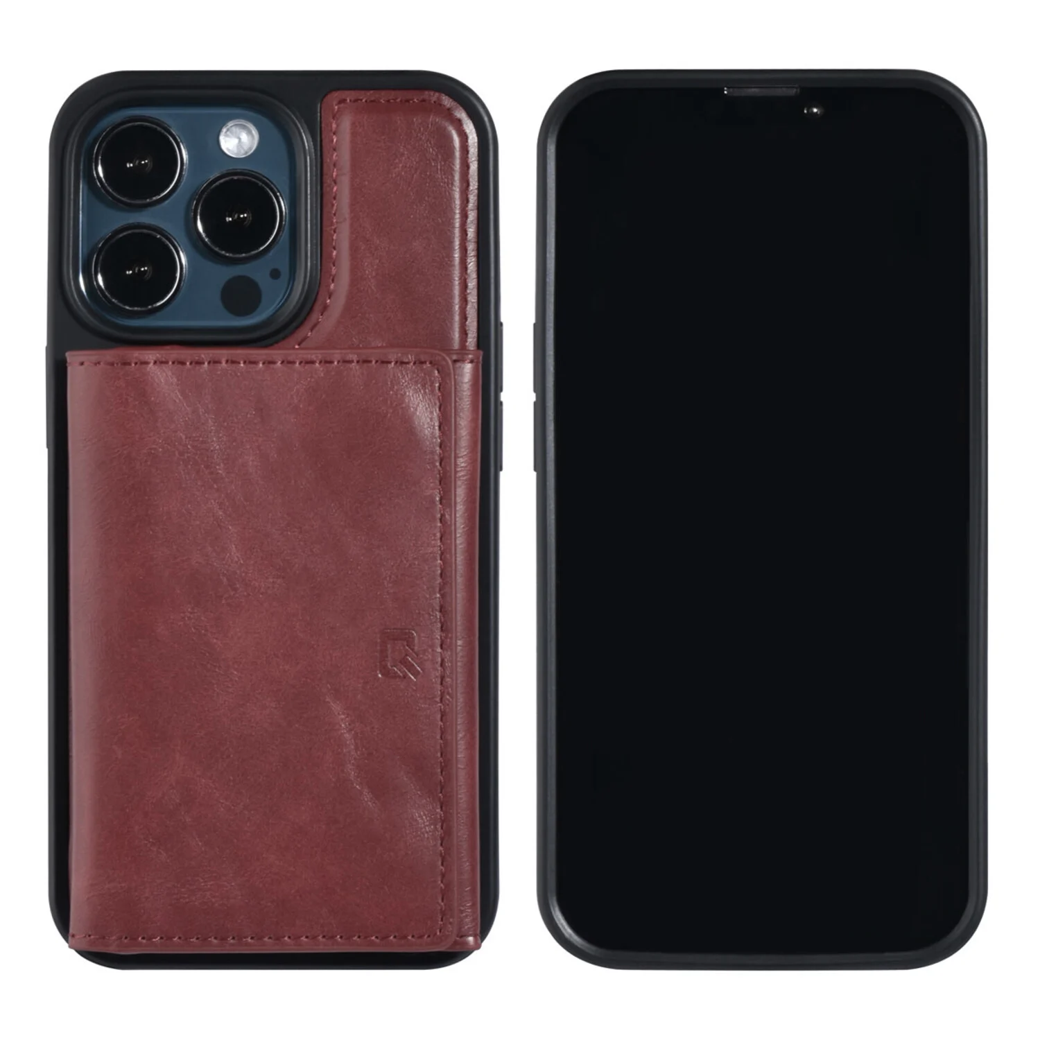 UNIQ Accessory UNIQ Accessory iPhone 13 Pro Hardcase-Rückseite - mit abnehmbarem Kartenhalter - Rot
