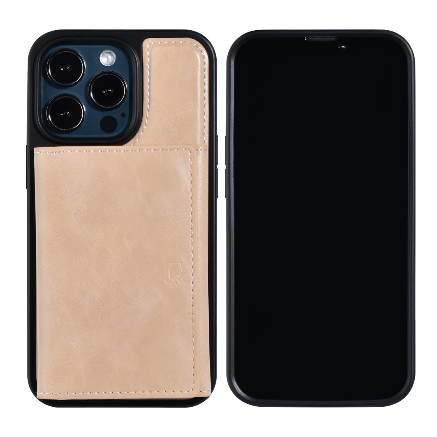 UNIQ Accessory UNIQ Accessory iPhone 13 Pro Hardcase-Rückseite - mit abnehmbarem Kartenhalter - Gold