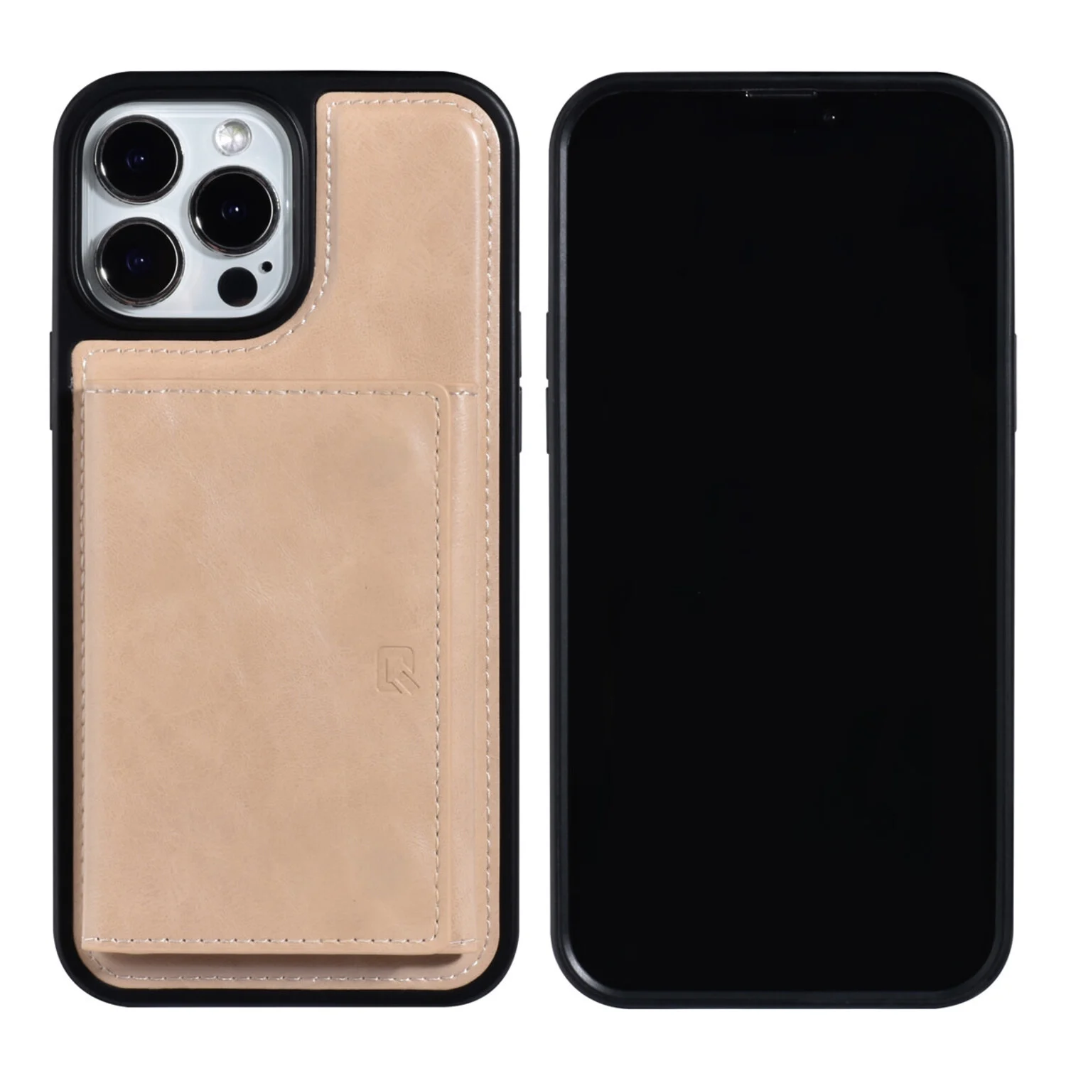 UNIQ Accessory UNIQ Accessory iPhone 13 Pro Max Hardcase-Rückseite - mit abnehmbarem Kartenhalter - Gold