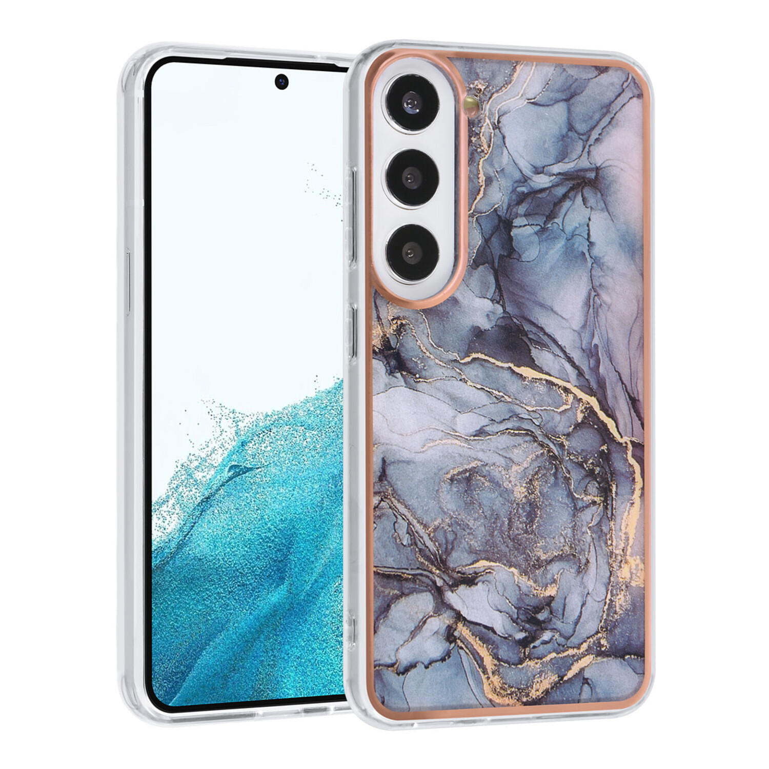 UNIQ Accessory UNIQ Accessory Galaxy S23 TPU Hülle - Marble Grey