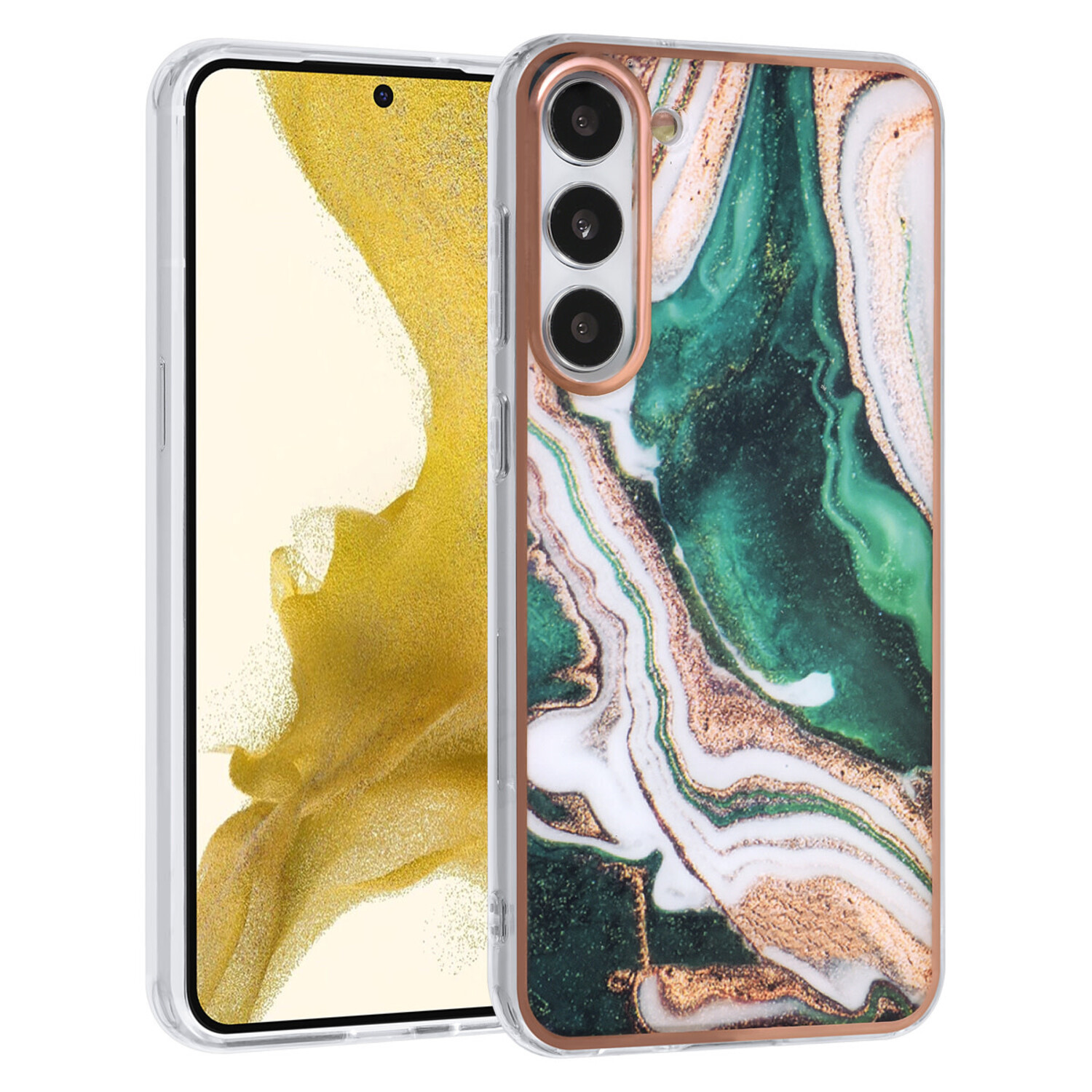 UNIQ Accessory UNIQ Accessory Galaxy S23 Plus TPU Hülle - Marble Green