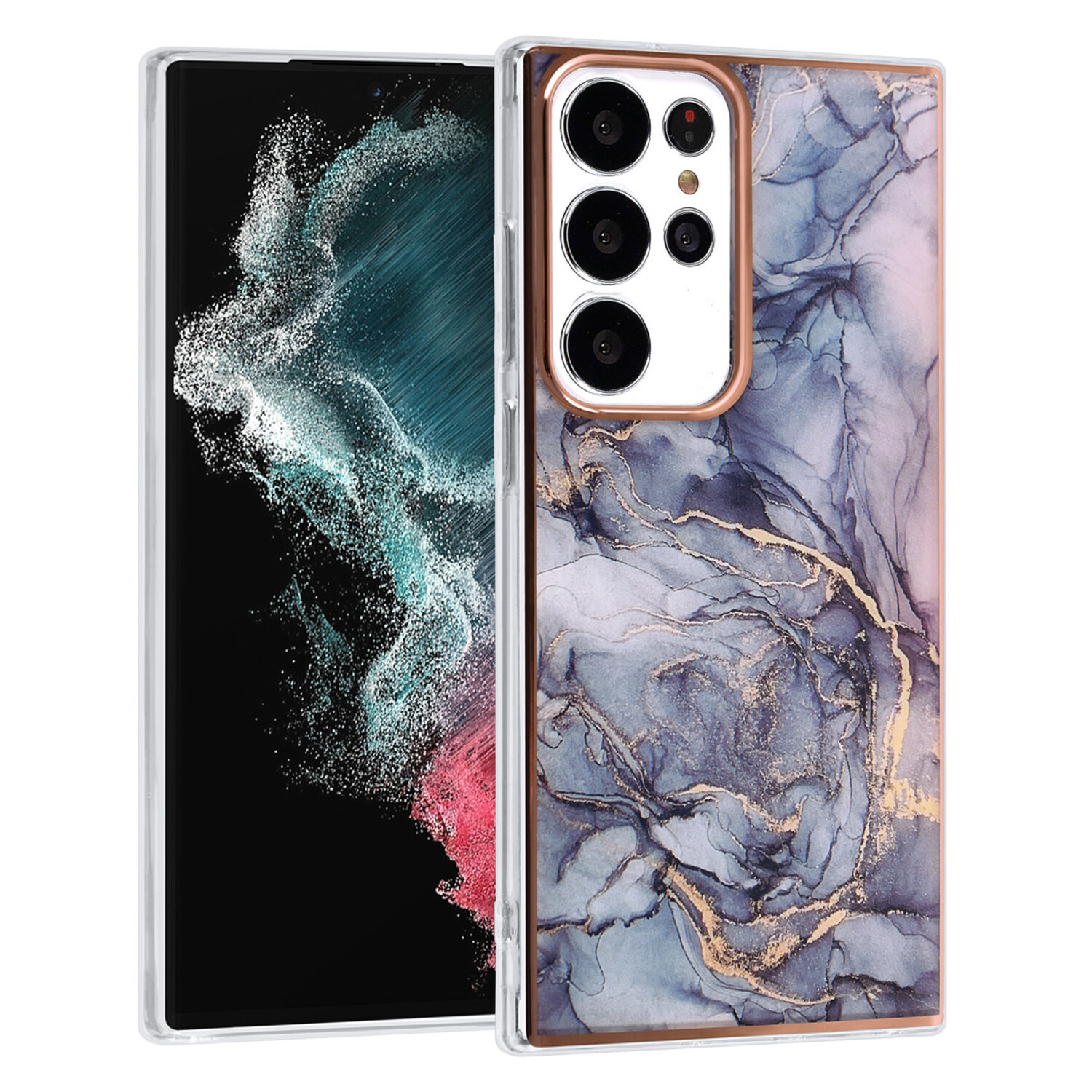 UNIQ Accessory UNIQ Accessory Galaxy S23 Ultra TPU Hülle - Marble Grey
