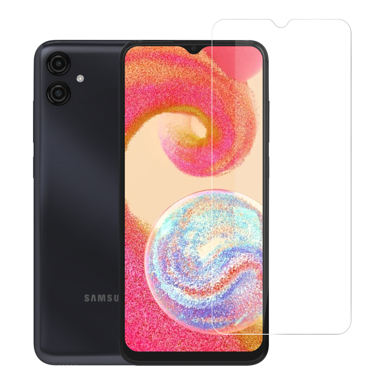 UNIQ Accessory box of 10 - UNIQ Accessory passend für Samsung Galaxy A04e Display Schutzglas - Transparent
