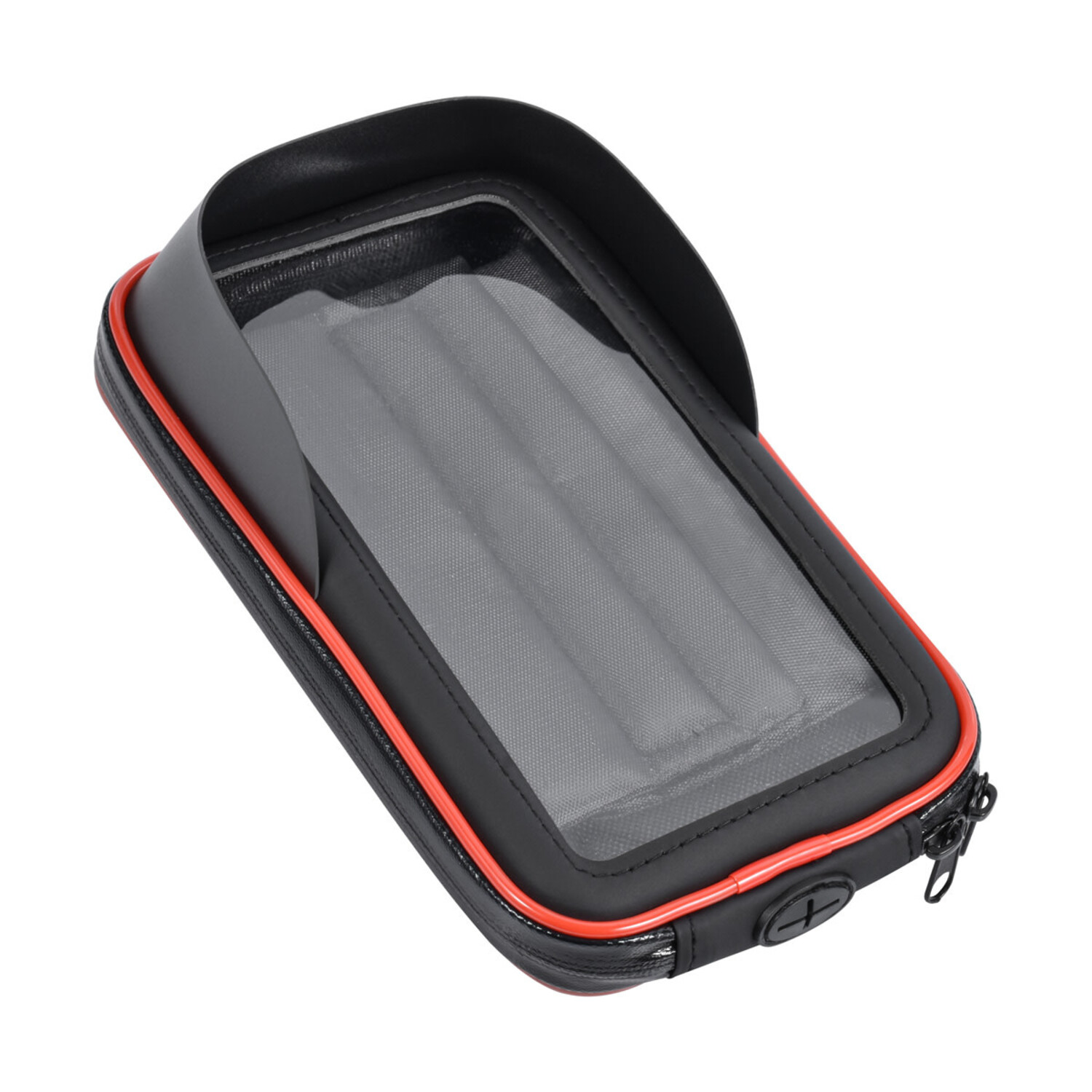 UNIQ Accessory UNIQ Accessory Wetterfester Fahrradhalter – 360 Grad drehbar – Rote linie - Schwarz