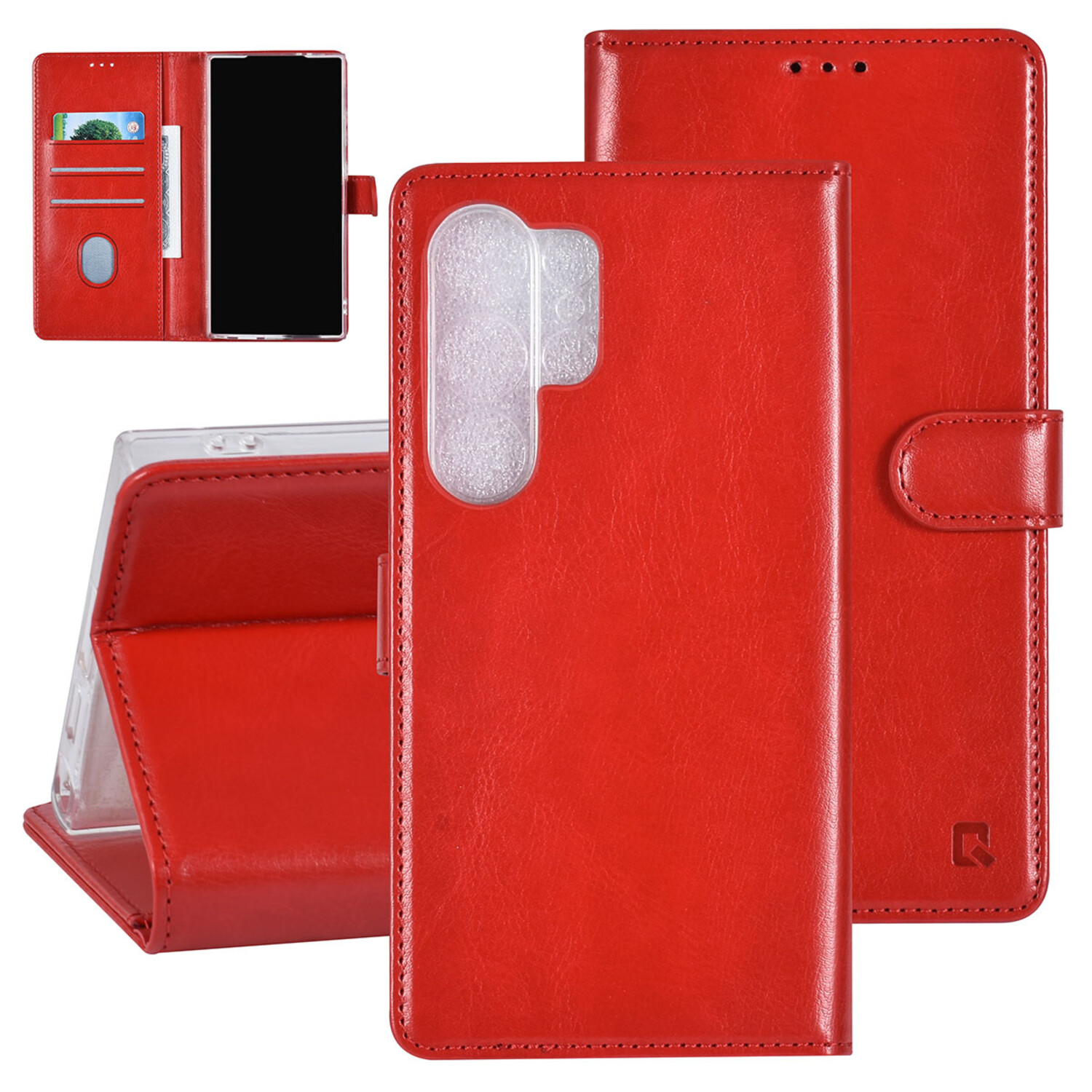UNIQ Accessory UNIQ Accessory Galaxy S24 Ultra Book-Case hul - 3 pasjeshouder - Rot