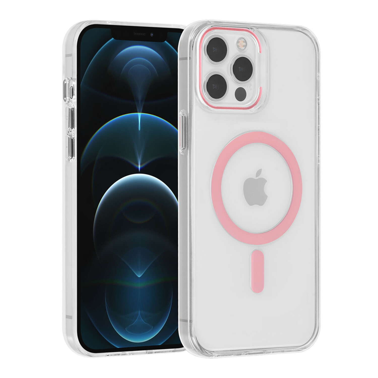 UNIQ Accessory UNIQ Accessory iPhone 12 Pro Max Hardcase-Rückseite - magsafe compatible - transparant - Rosa