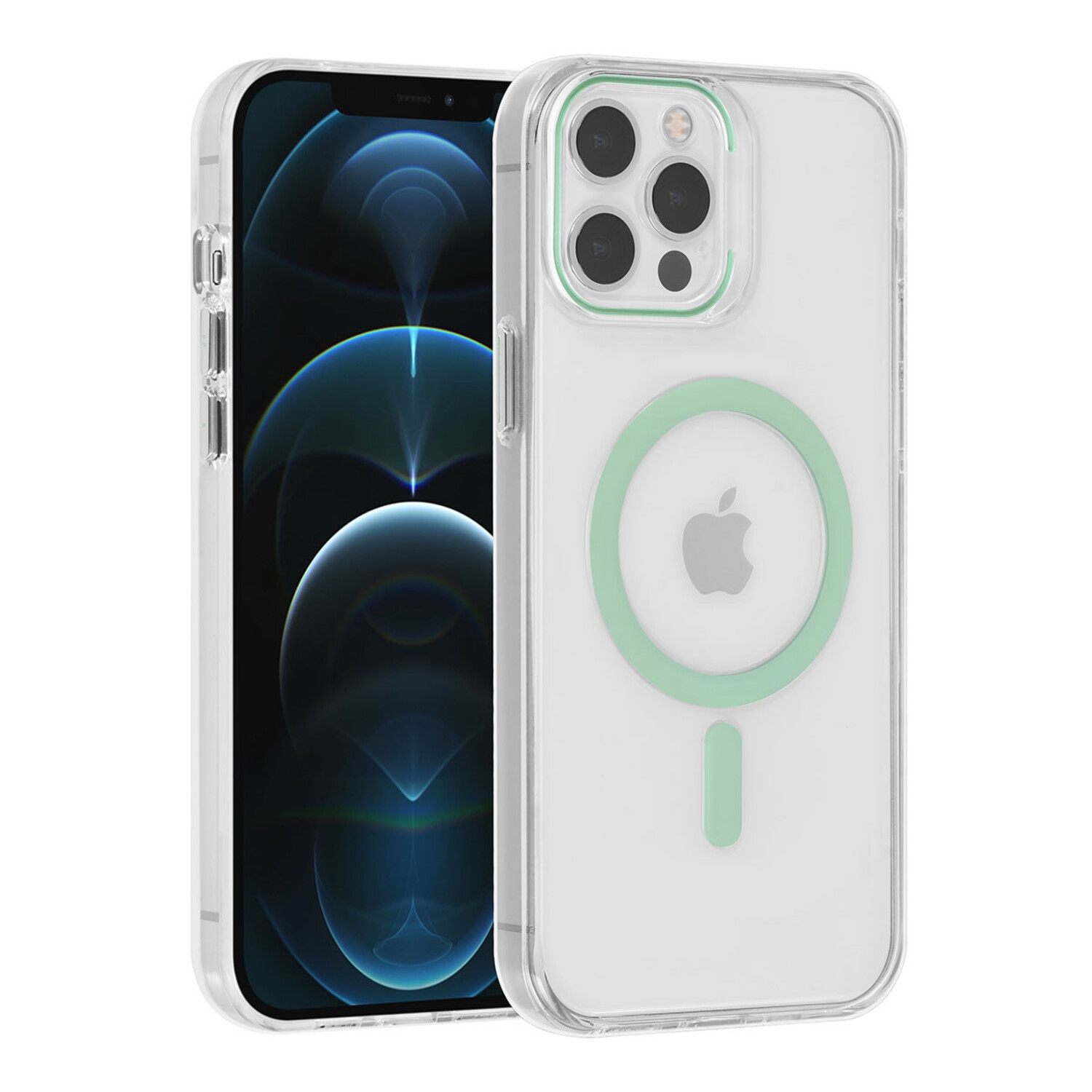 UNIQ Accessory UNIQ Accessory iPhone 12 Pro Max Hardcase-Rückseite - magsafe compatible - transparant - Grün