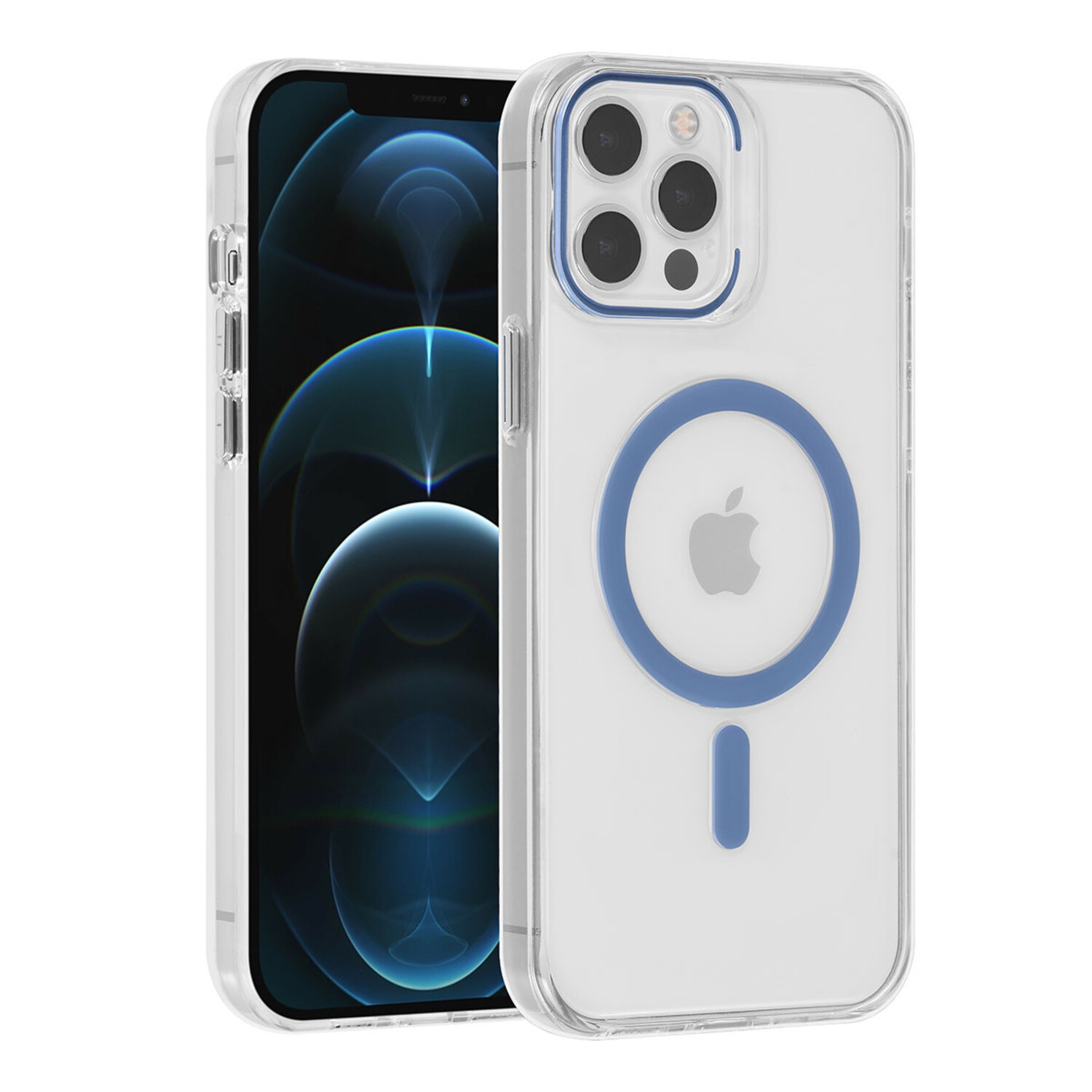 UNIQ Accessory UNIQ Accessory iPhone 12 Pro Max Hardcase-Rückseite - magsafe compatible - transparant - Hellblau