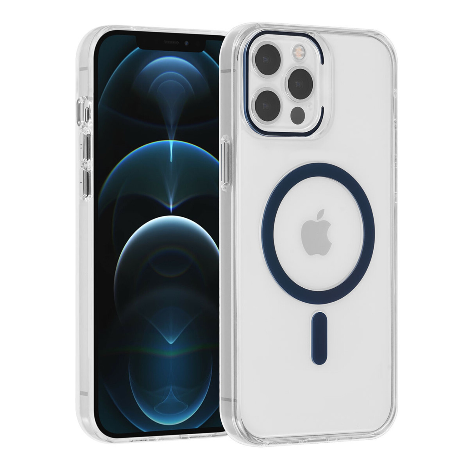 UNIQ Accessory UNIQ Accessory iPhone 12 Pro Max Hardcase-Rückseite - magsafe compatible - transparant - Blau