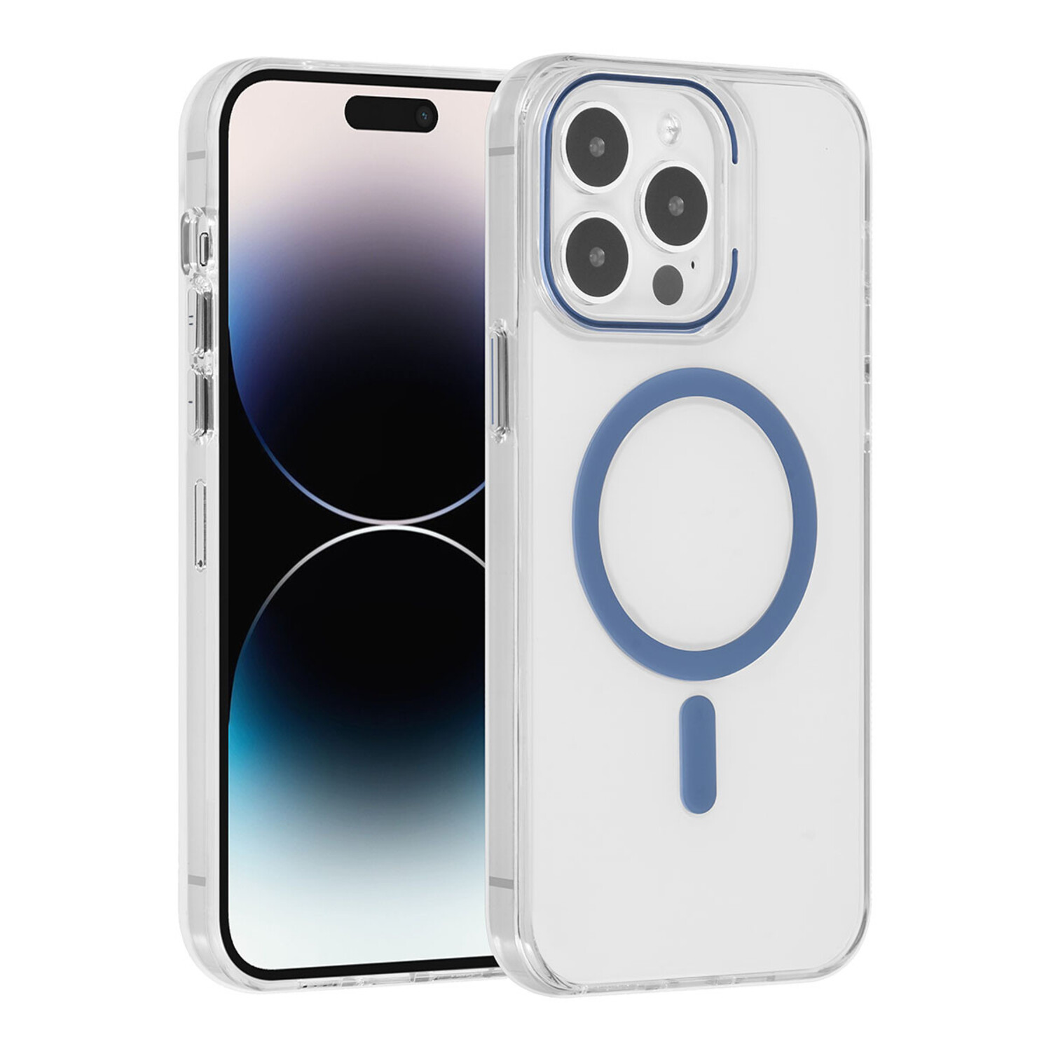 UNIQ Accessory UNIQ Accessory iPhone 14 Pro Max Hardcase-Rückseite - magsafe compatible - transparant - Hellblau