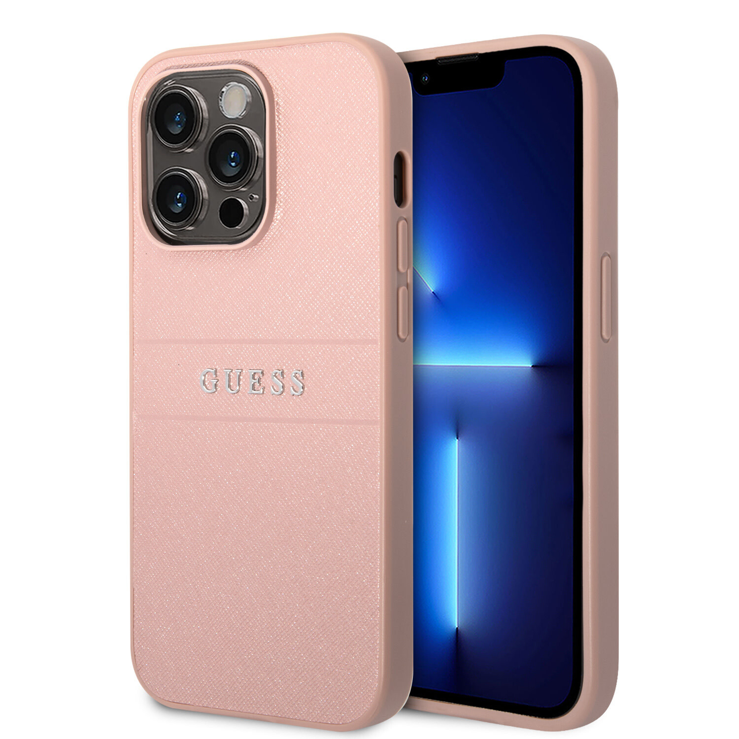 Guess Guess iPhone 14 Pro Back-Cover hul - - Rosa
