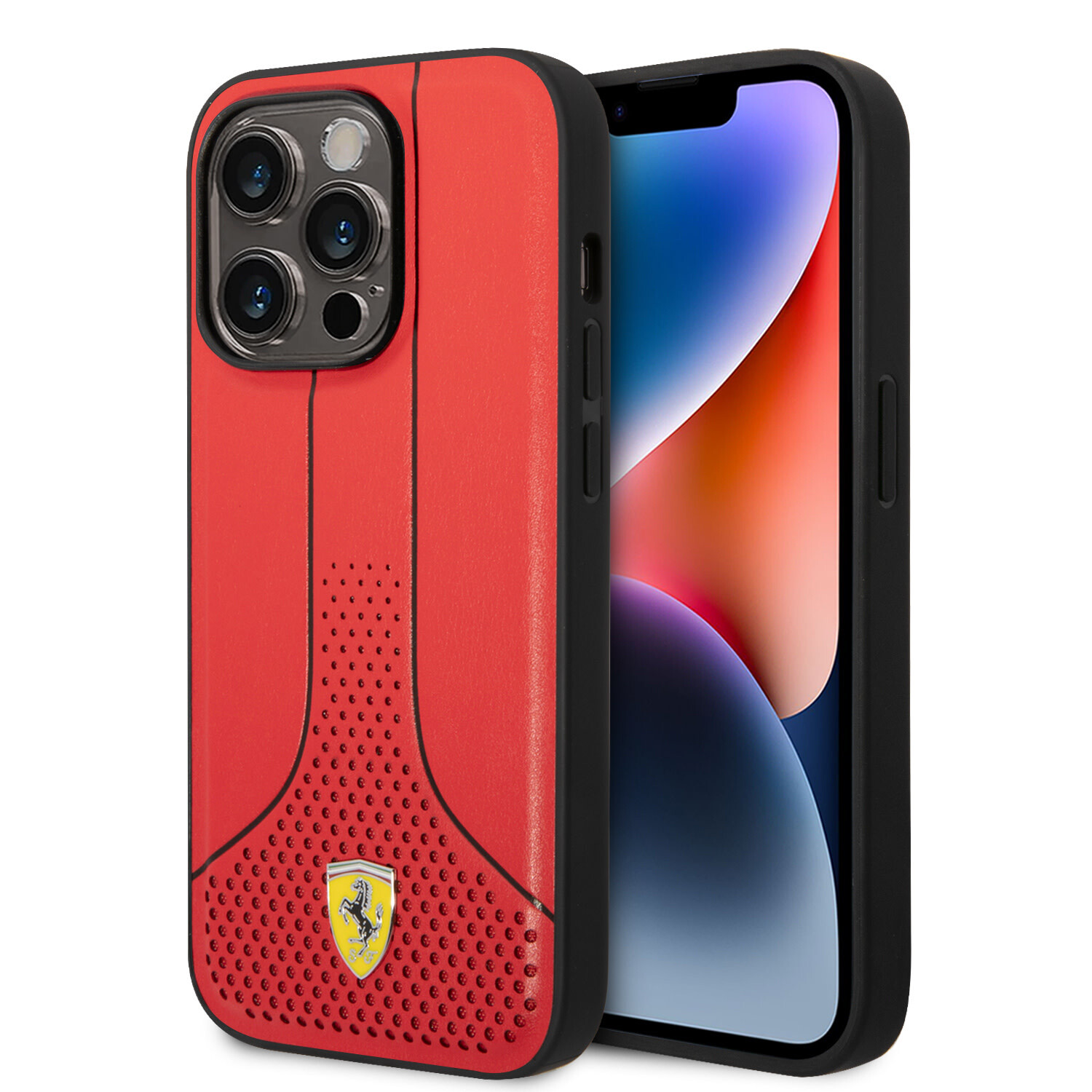 Ferrari Ferrari iPhone 14 Pro Back-Cover hul - - Rot