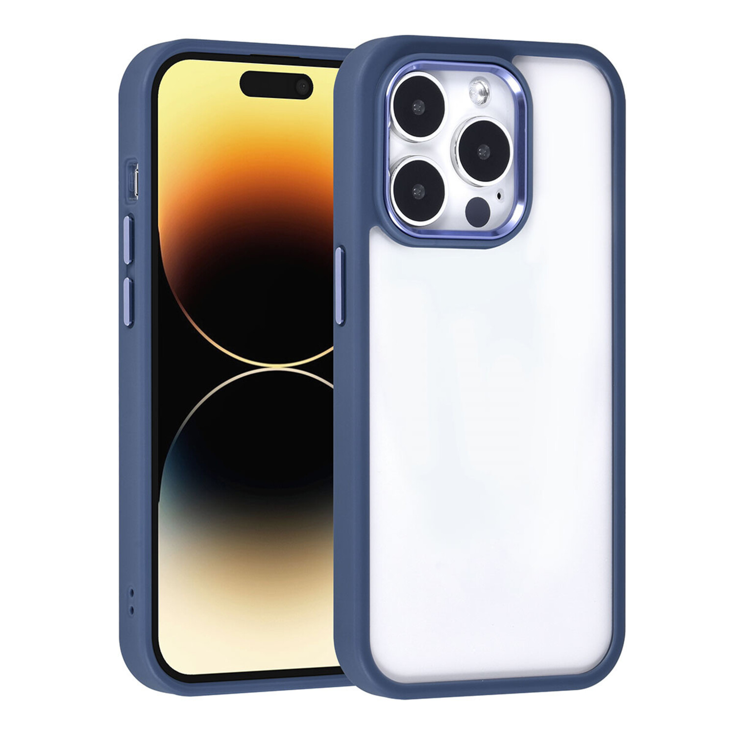 UNIQ Accessory UNIQAccessory iPhone 14 Pro Back-Cover hul - - Blau