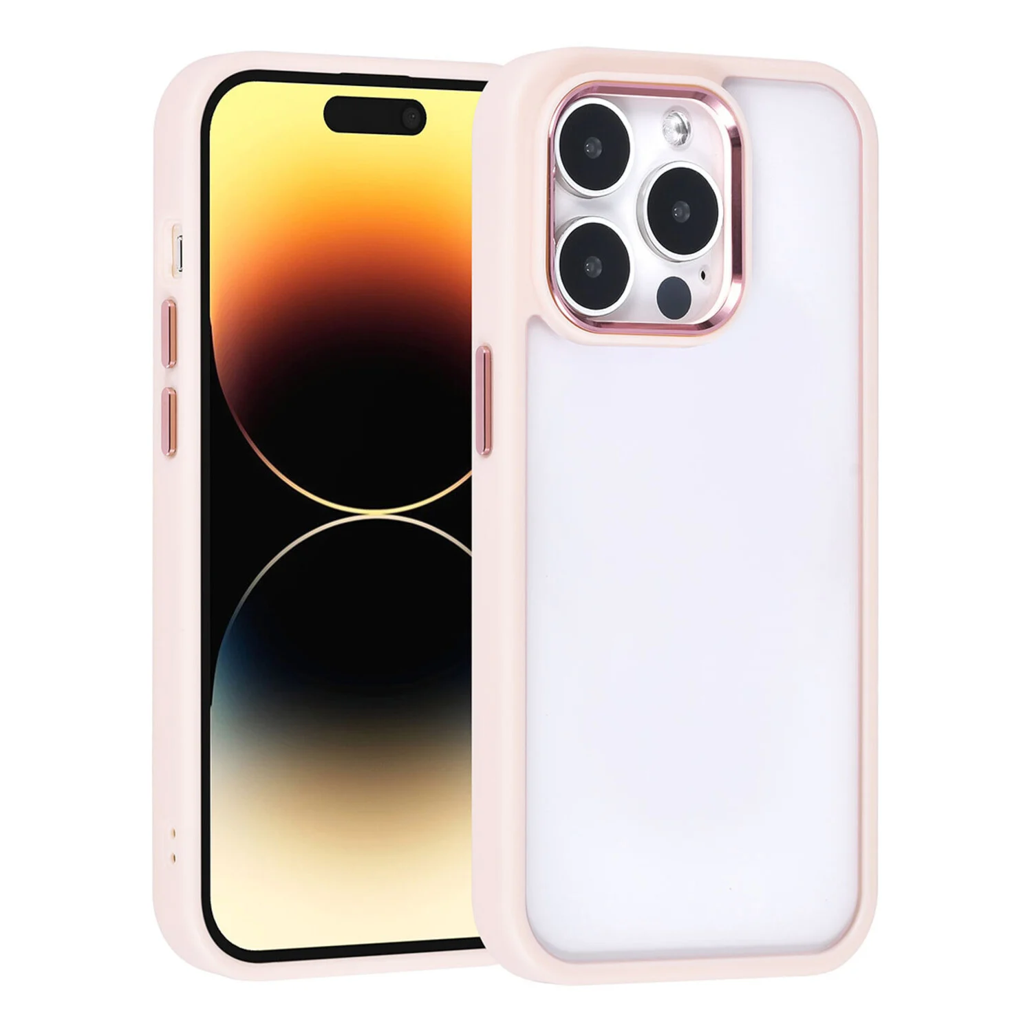 UNIQ Accessory UNIQAccessory iPhone 14 Pro Back-Cover hul - - Rosa