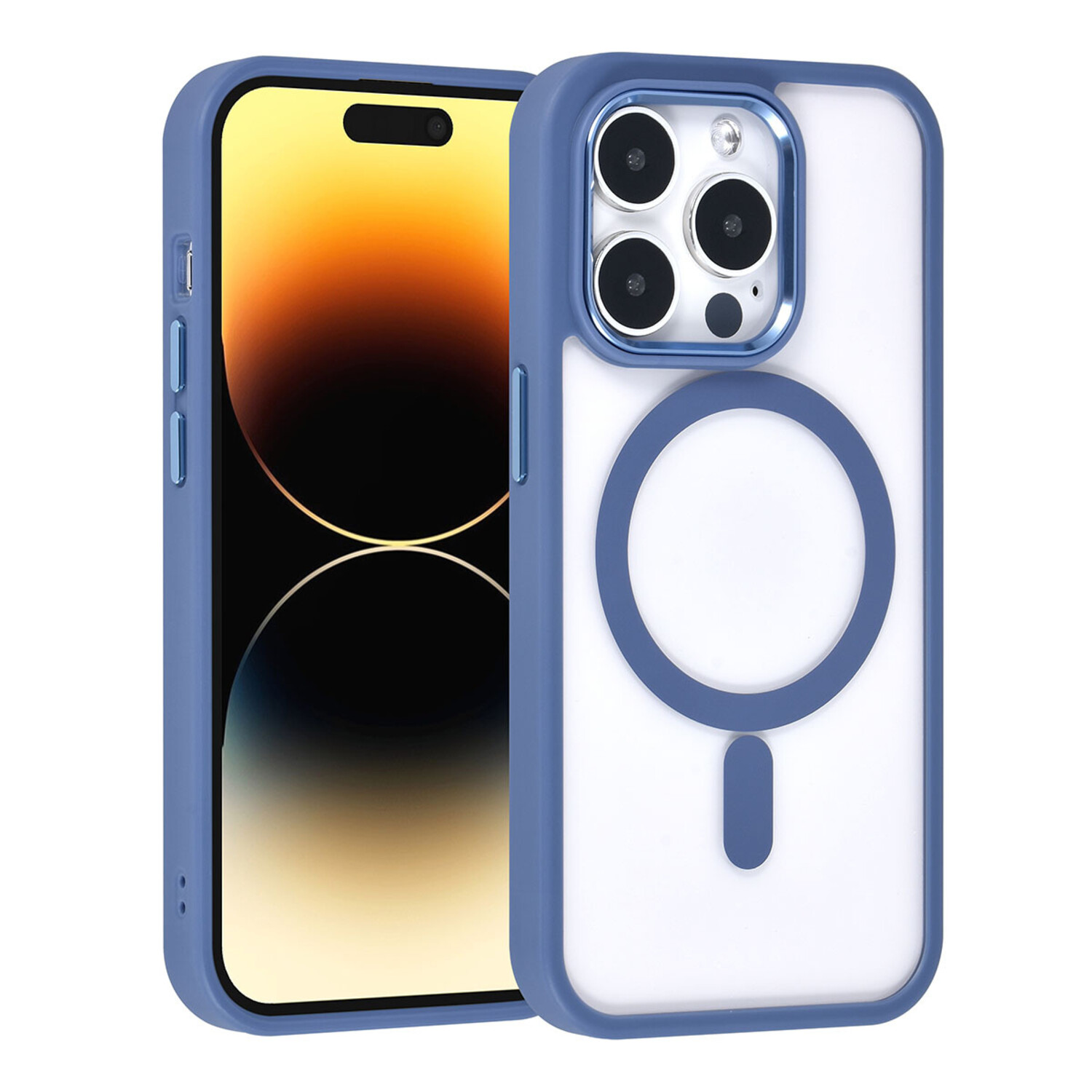 UNIQ Accessory UNIQ Accessory iPhone 14 Pro Back-Cover hul - Magsafe - Blau