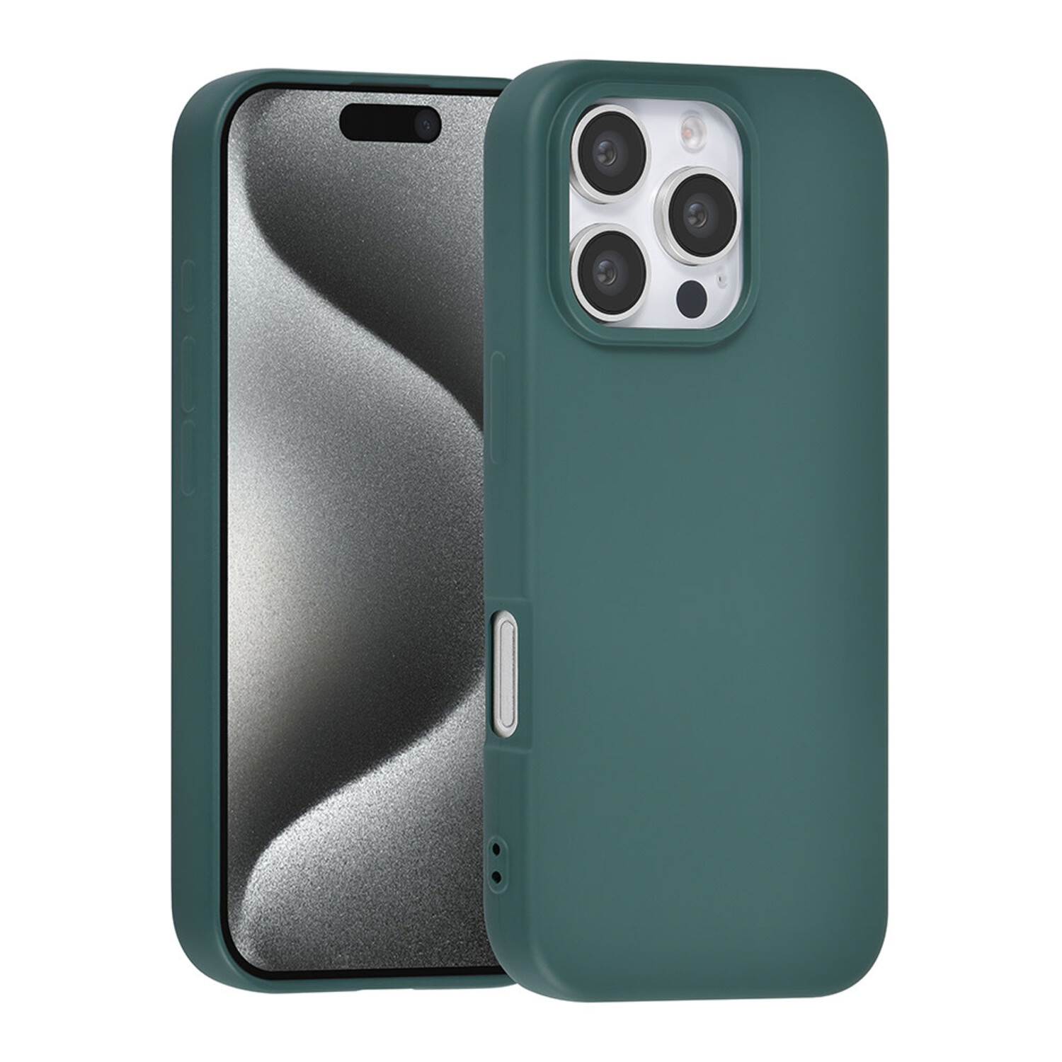 TUNIQ TUNIQ iPhone 16 Pro Back-Cover hul - TPU - Grün