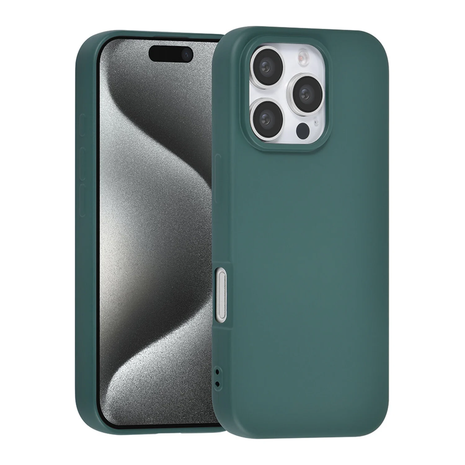 TUNIQ TUNIQ iPhone 16 Pro Back-Cover hul - TPU - Grün