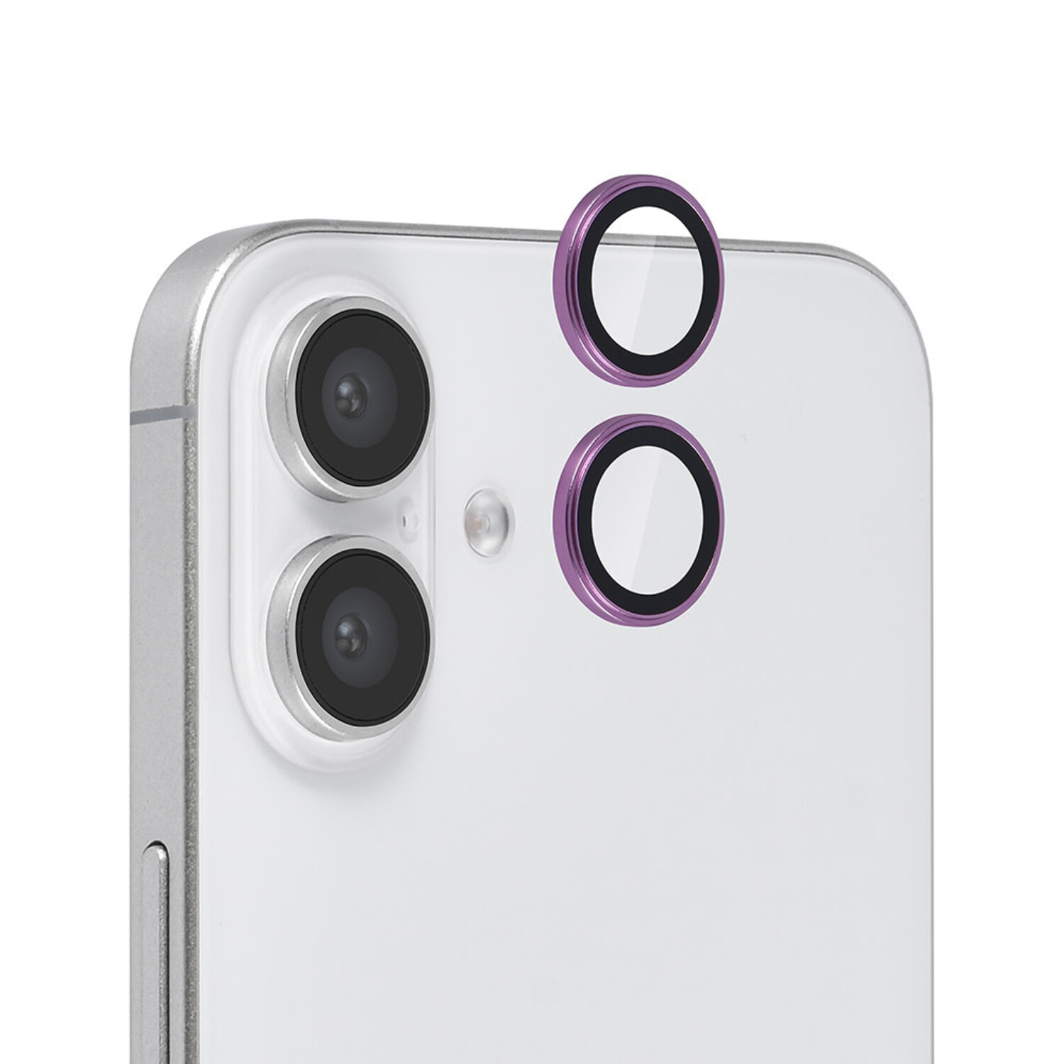 TUNIQ TUNIQ iPhone 16 Plus Lens Protector - Tempered glass - Rosa